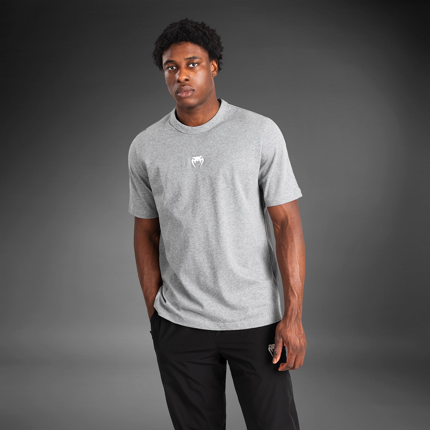 Venum Vortex XL Men's T–Shirt - Light Heather Grey - Venum