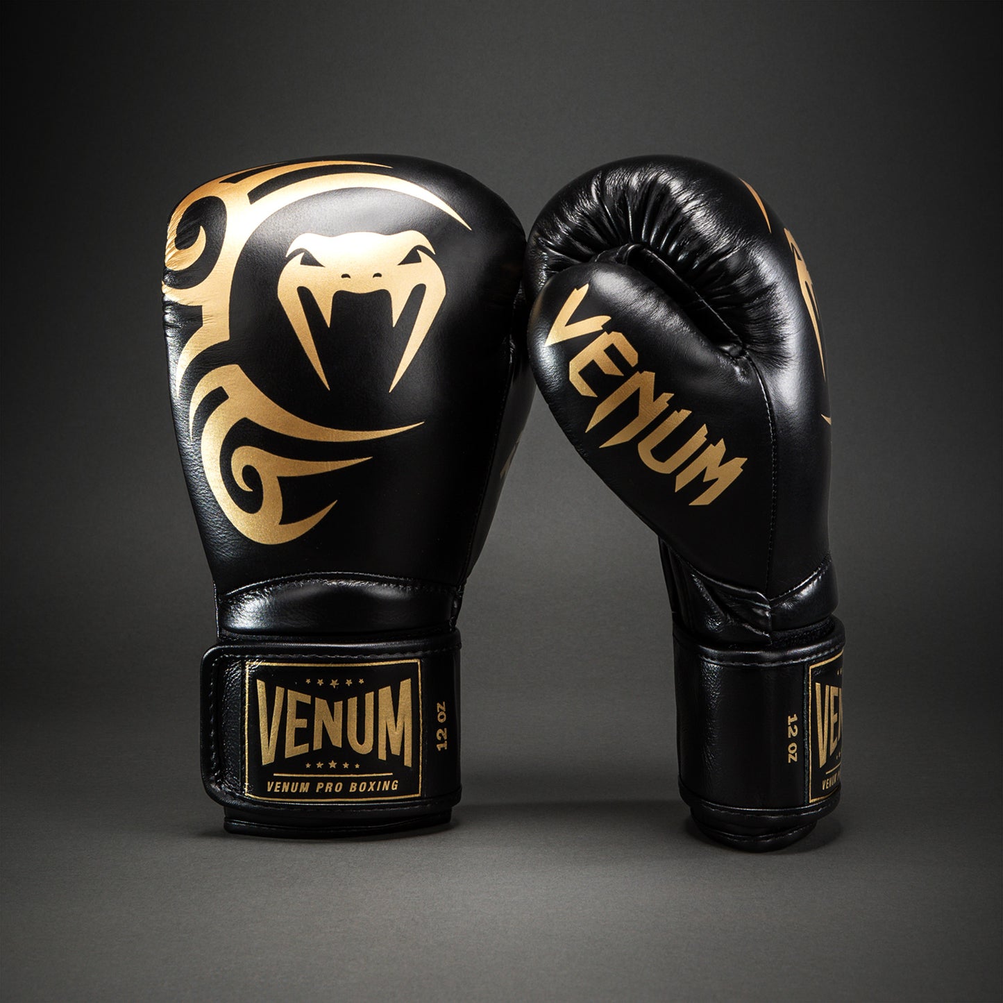 Venum Giant 2.0 Mike Tyson Pro Boxing Gloves - Black/Gold
