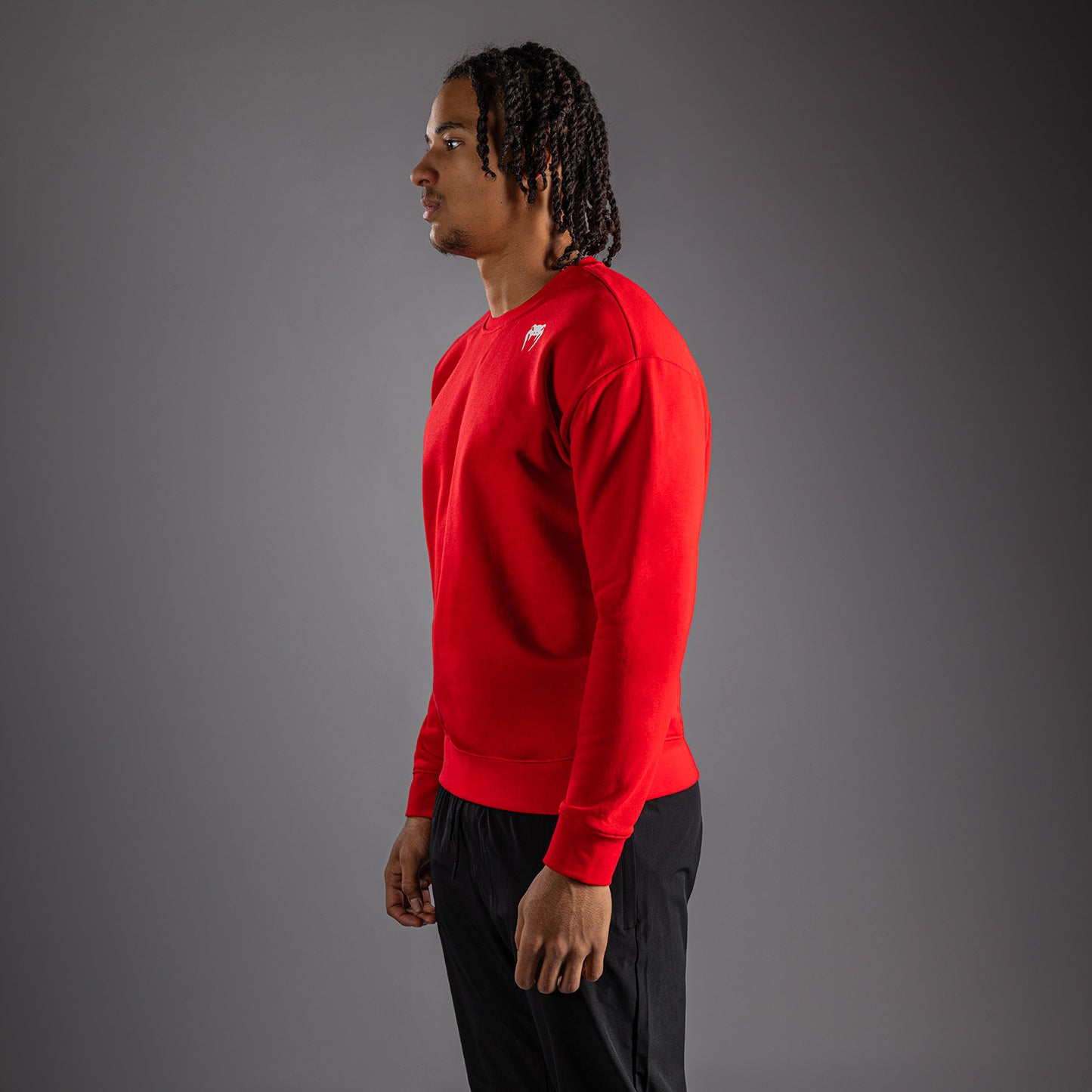 Venum Lineup Fleece Crew - Red/White  product-type_Sweatshirts Venum