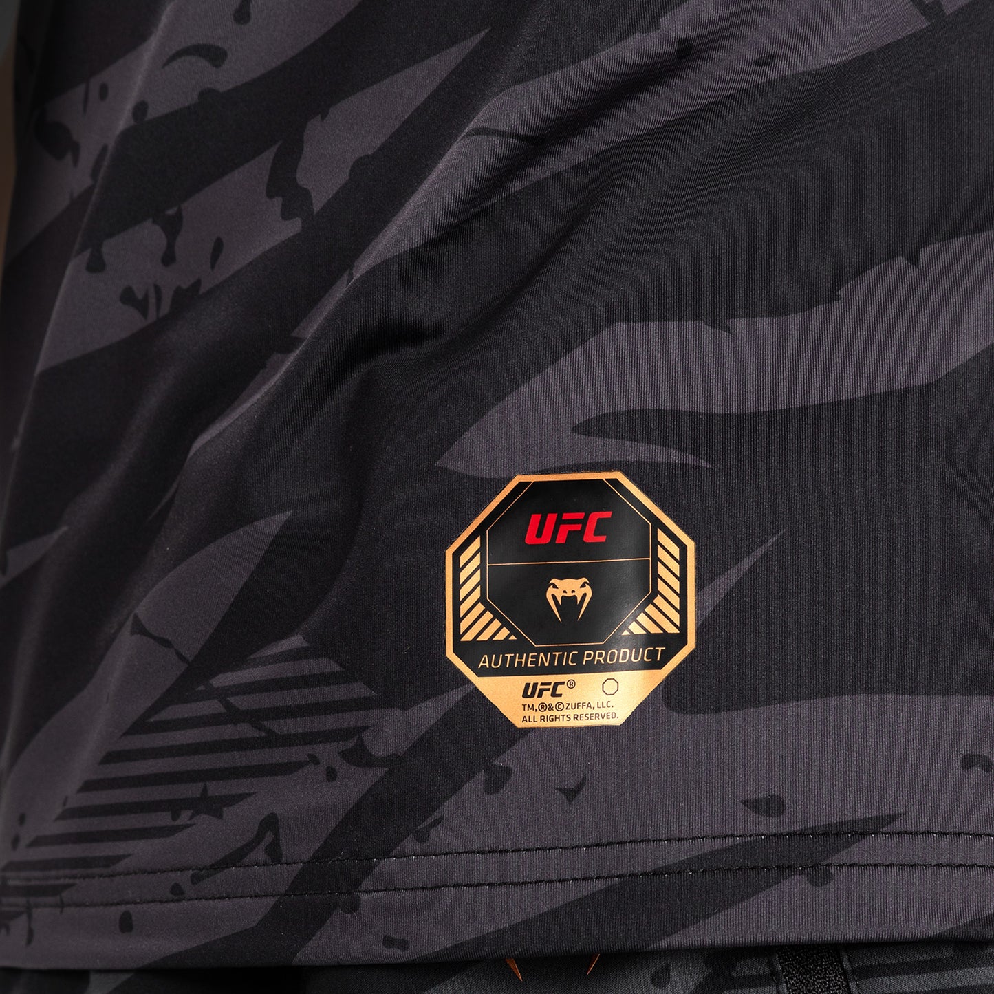 UFC Adrenaline by Venum Men's Fight Week Dry-Tech T-shirt - Urban Camo