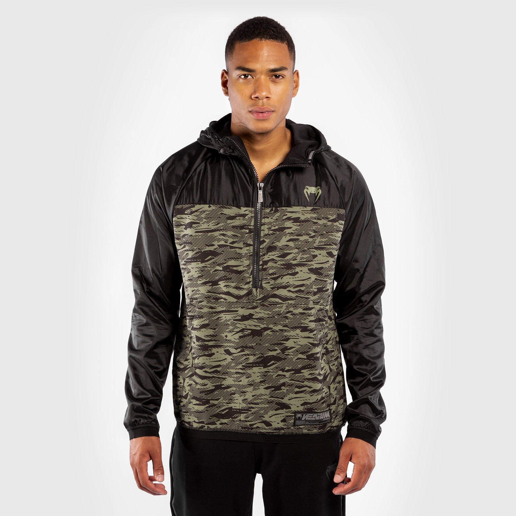 Venum Laser XT Hoodie – Black/Forest Camo - Venum