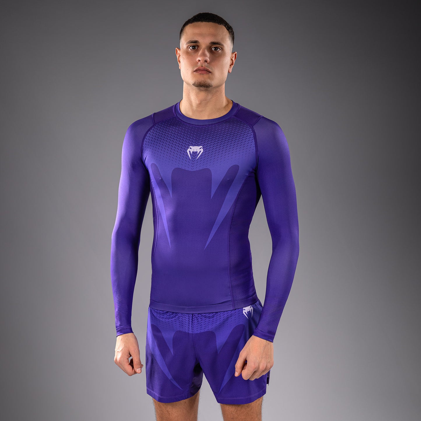 Venum No Gi Rashguards - Purple