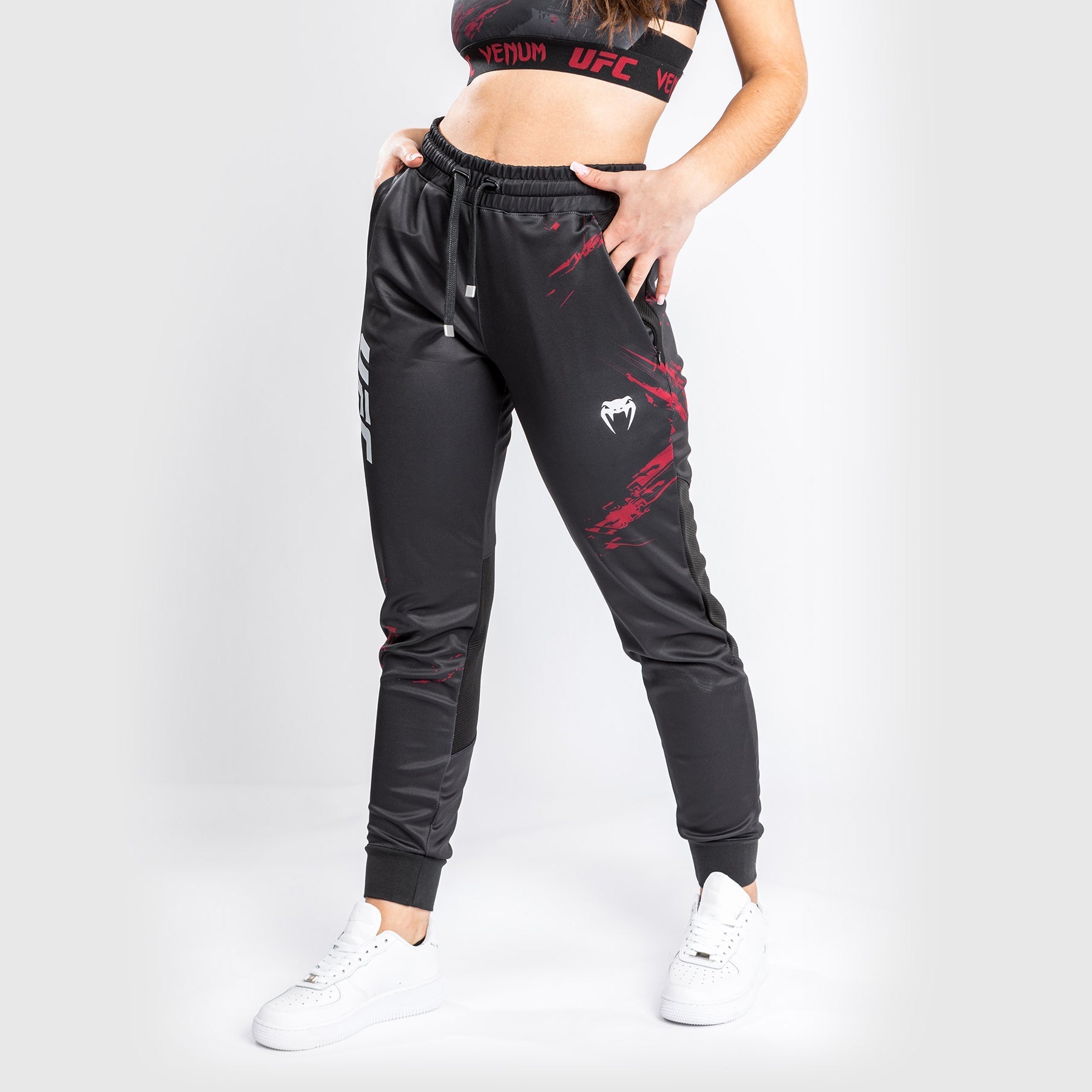 UFC Venum Authentic Fight Week Women's 2.0 Pant - Black/Red