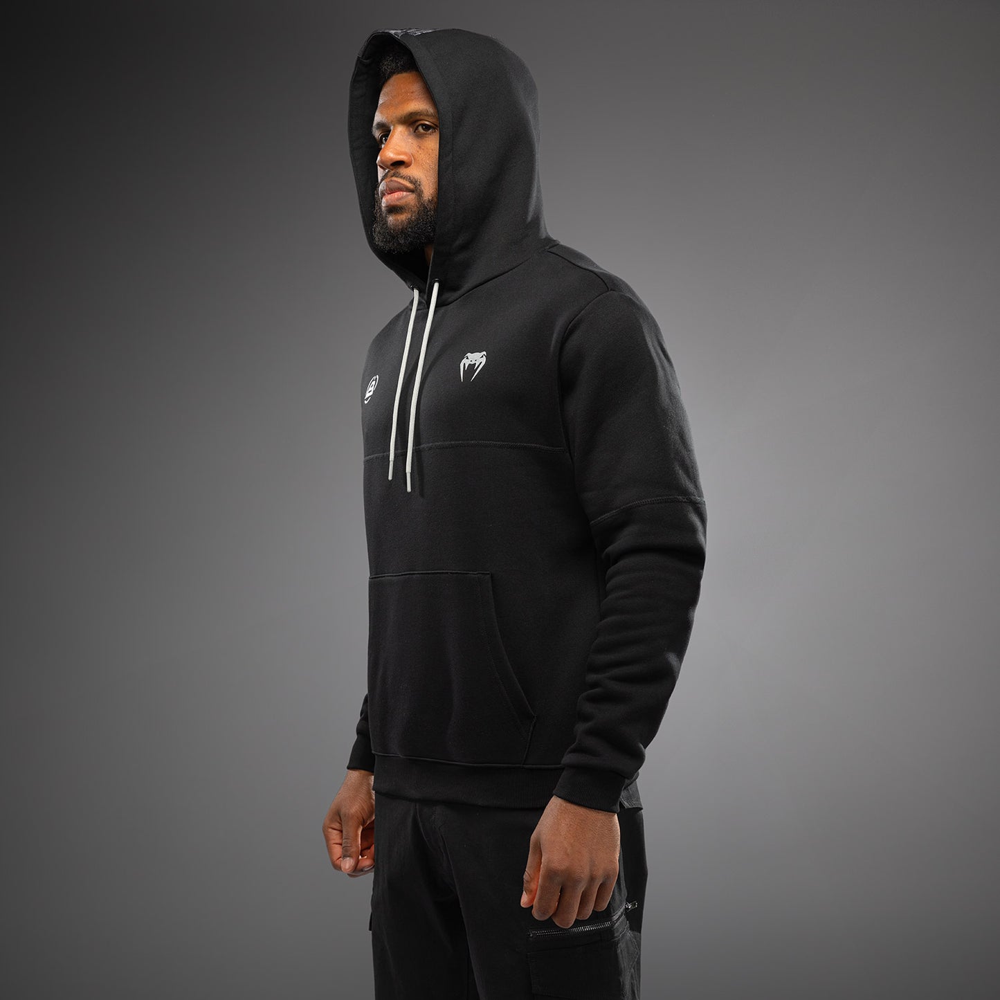 Venum x Polaris Hoodie - Black/Storm Grey