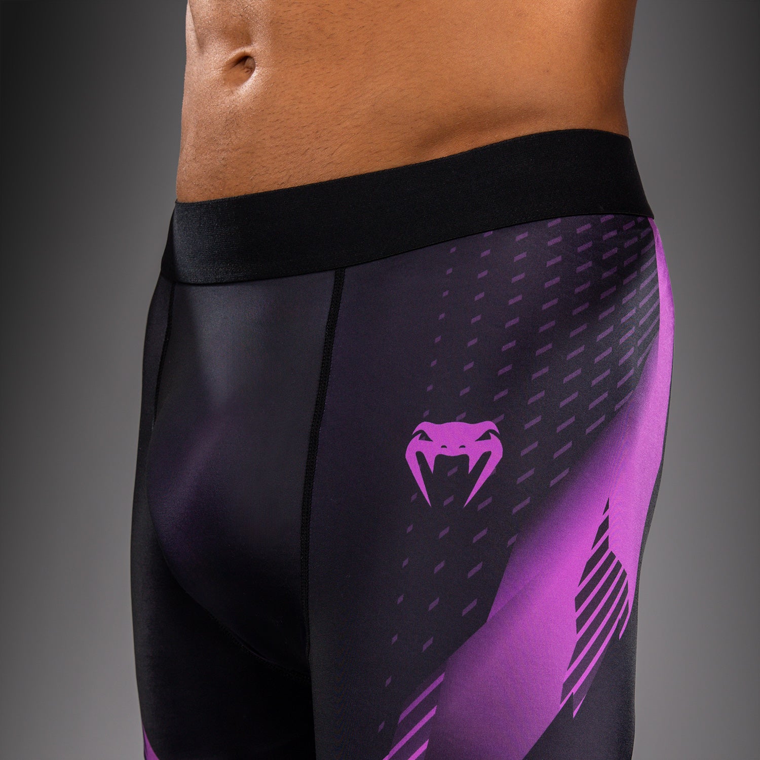 Venum No-Gi 6.0 Vale Tudo Shorts - Black/Purple  product-type_Compression shorts Venum