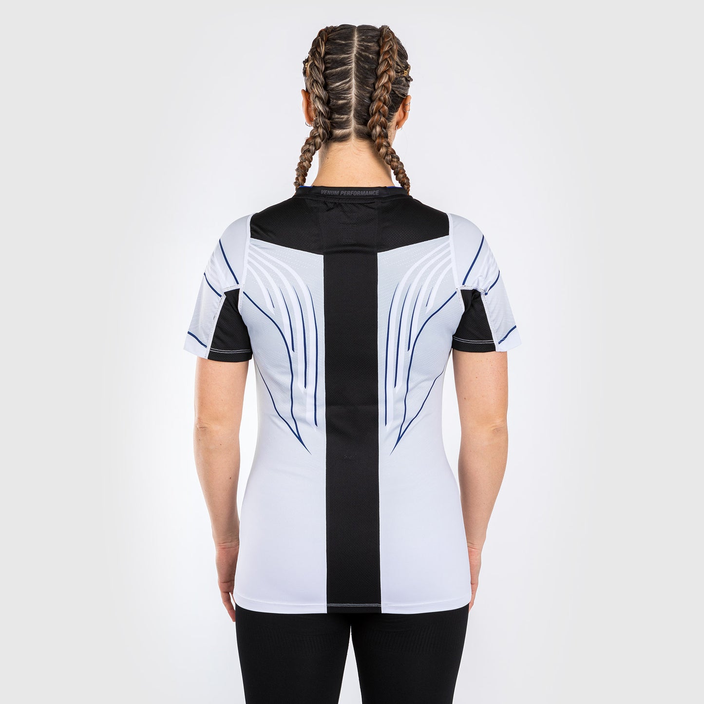 UFC Venum Personalized Authentic Fight Night 2.0 Kit by Venum Women's Walkout Jersey - Midnight Edition - Ice