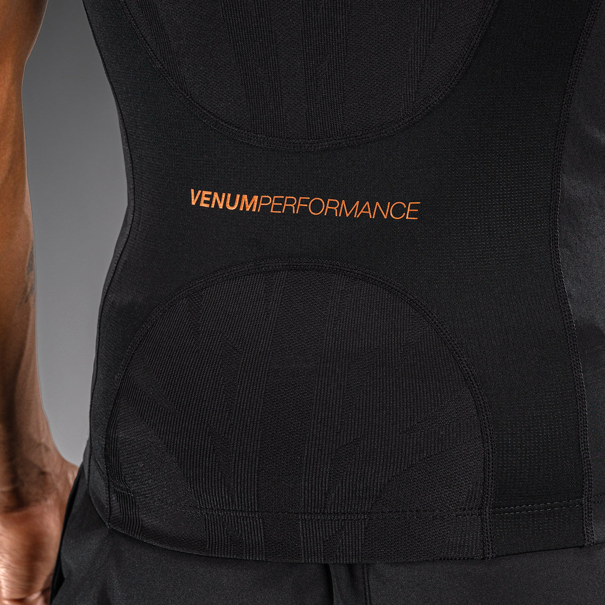 Venum G-Fit Revolution Short Sleeve Rashguard - Black/Copper  product-type_Compression T-Shirts Venum