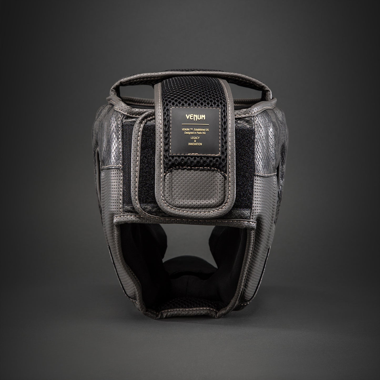 Venum Impact Evo Scales Headgear - Dark Grey  product-type_Headgear Venum