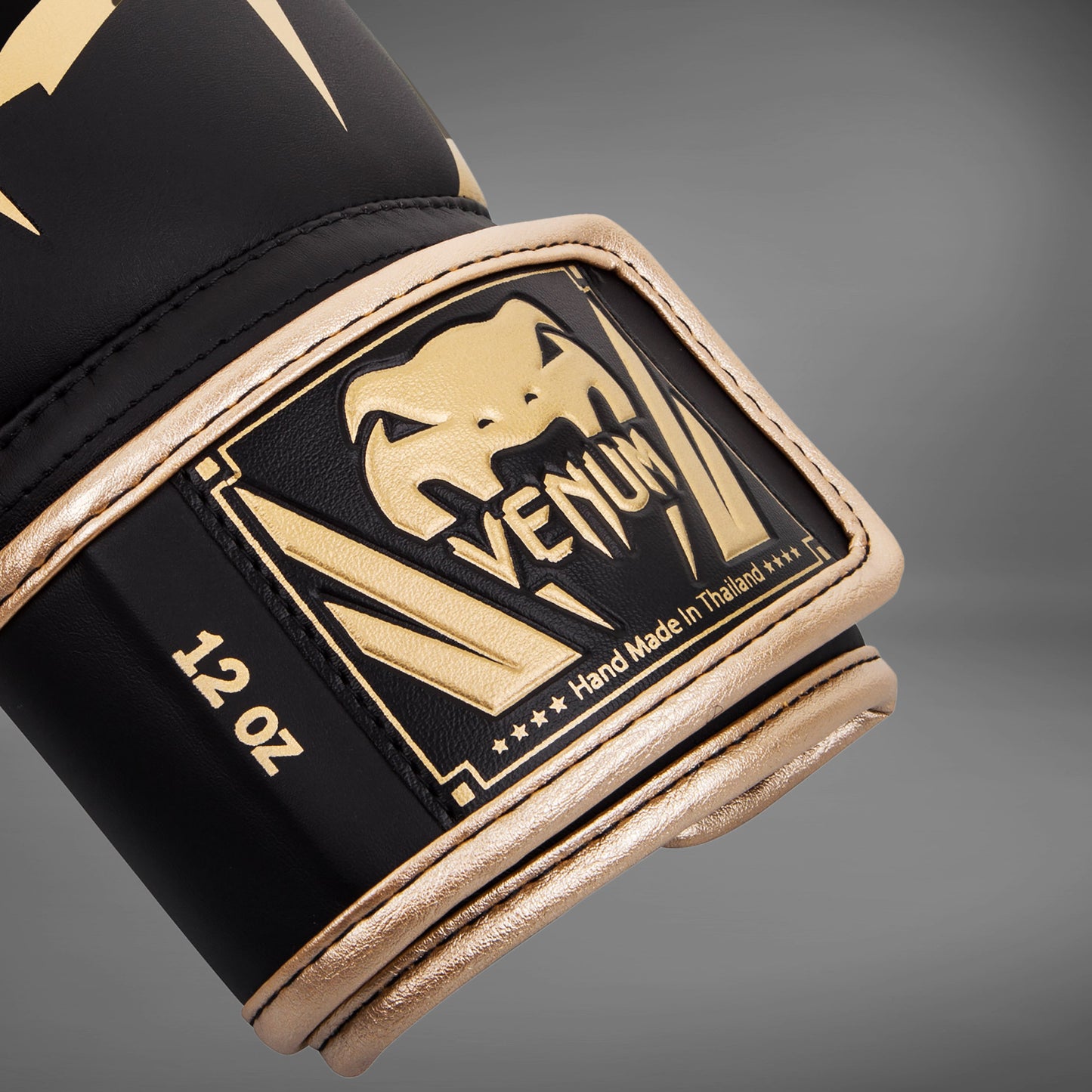 Venum Elite Boxing Gloves - Black/Gold