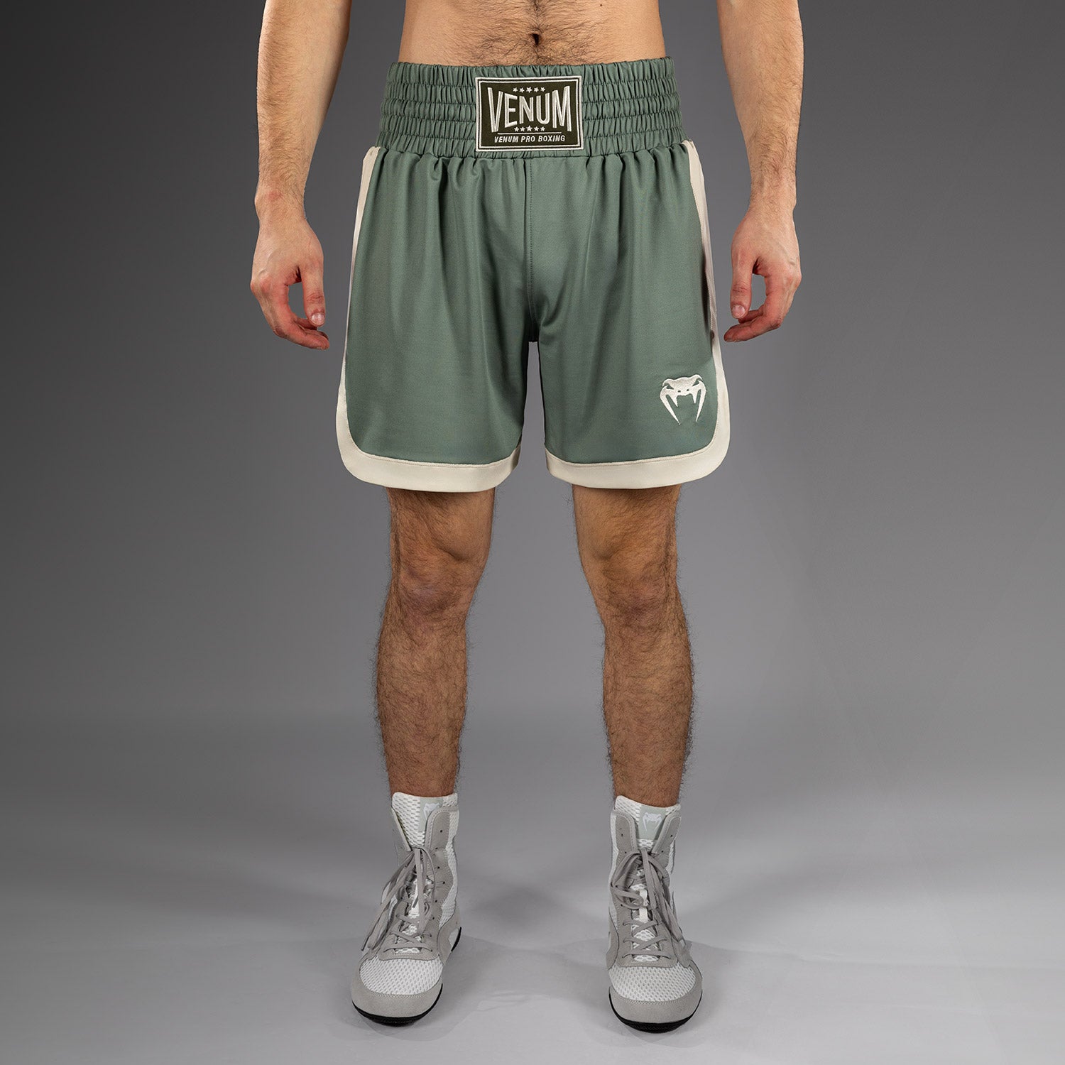 Venum Classic Boxing Shorts - Aqua Green/Ivory - Venum