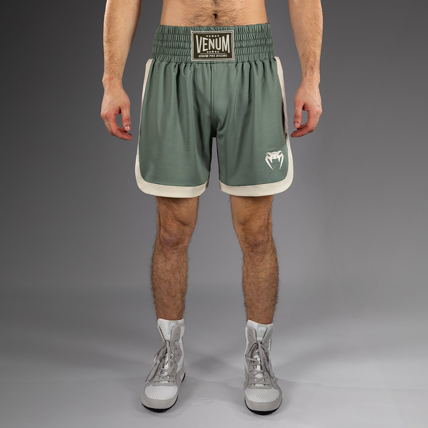 Venum Classic Boxing Shorts - Aqua Green/Ivory