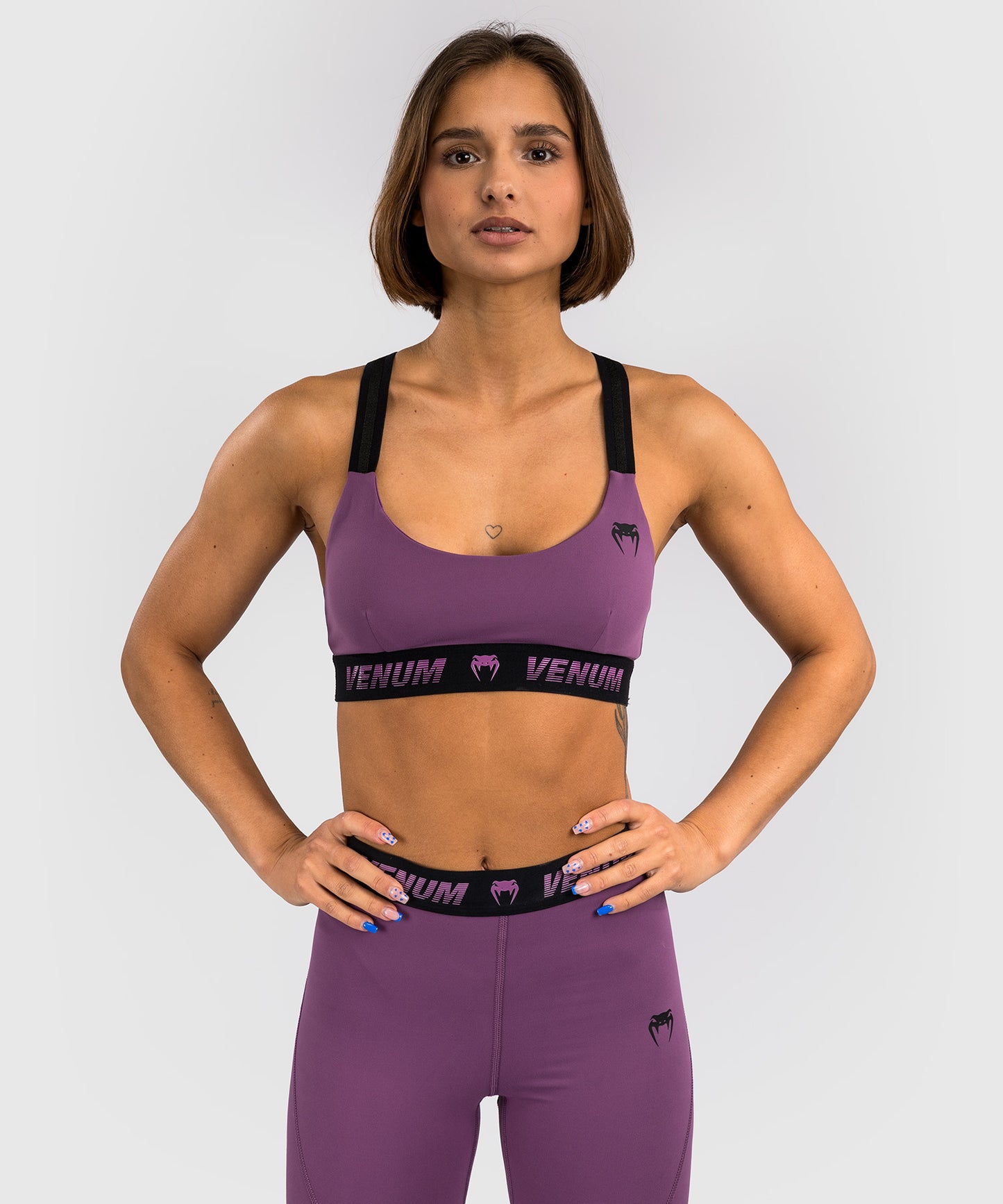 Venum Elevate Women Sports Bra - Liliac