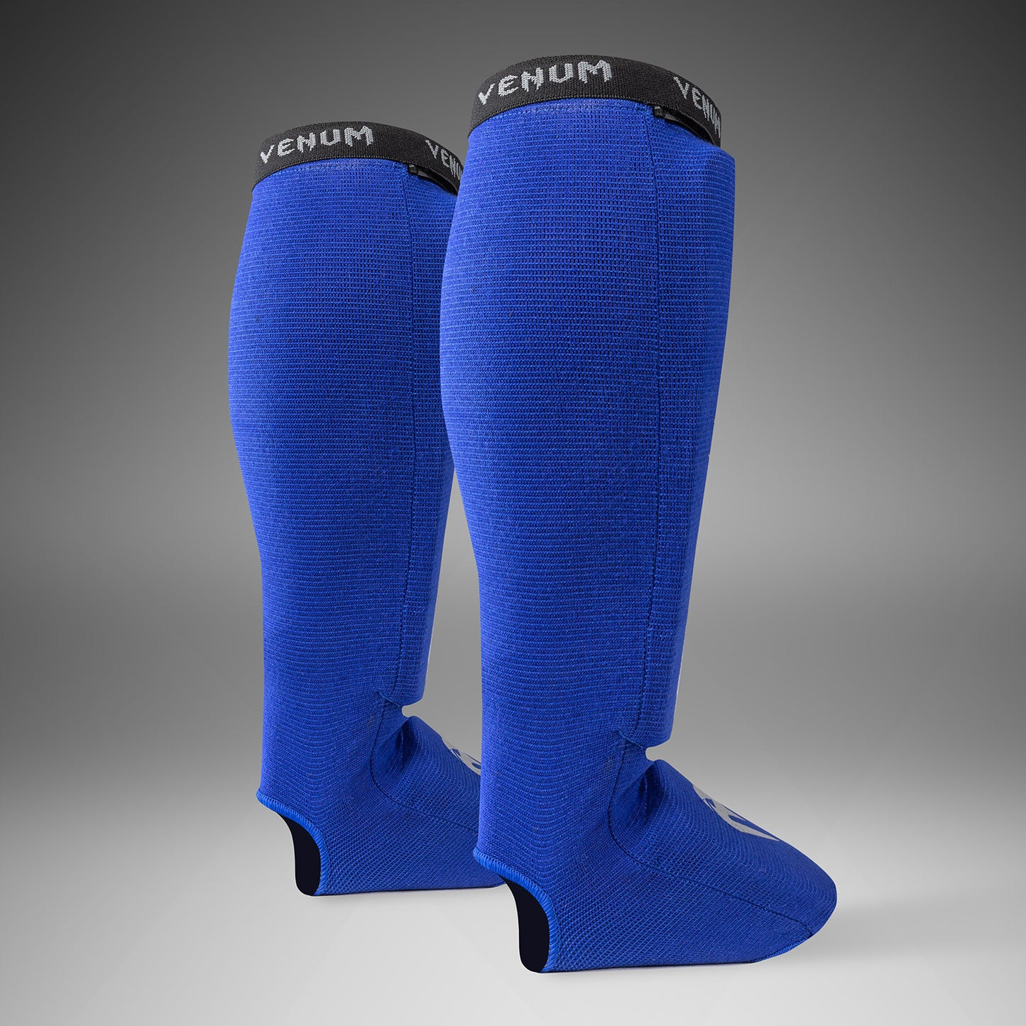 Venum Kontact Shinguards - Royal Blue/ Silver