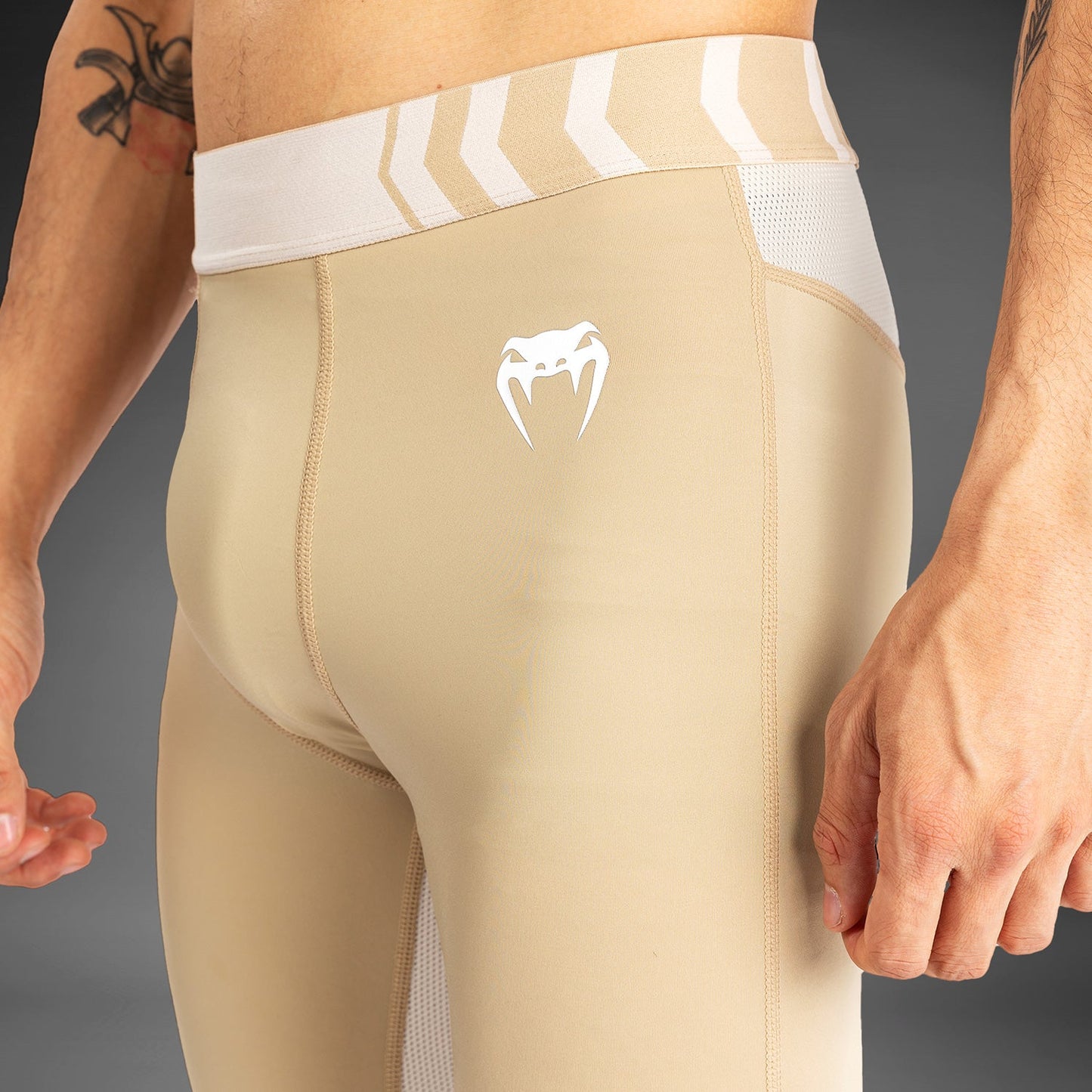Venum Tempest Men's Spats - Beige/Sand