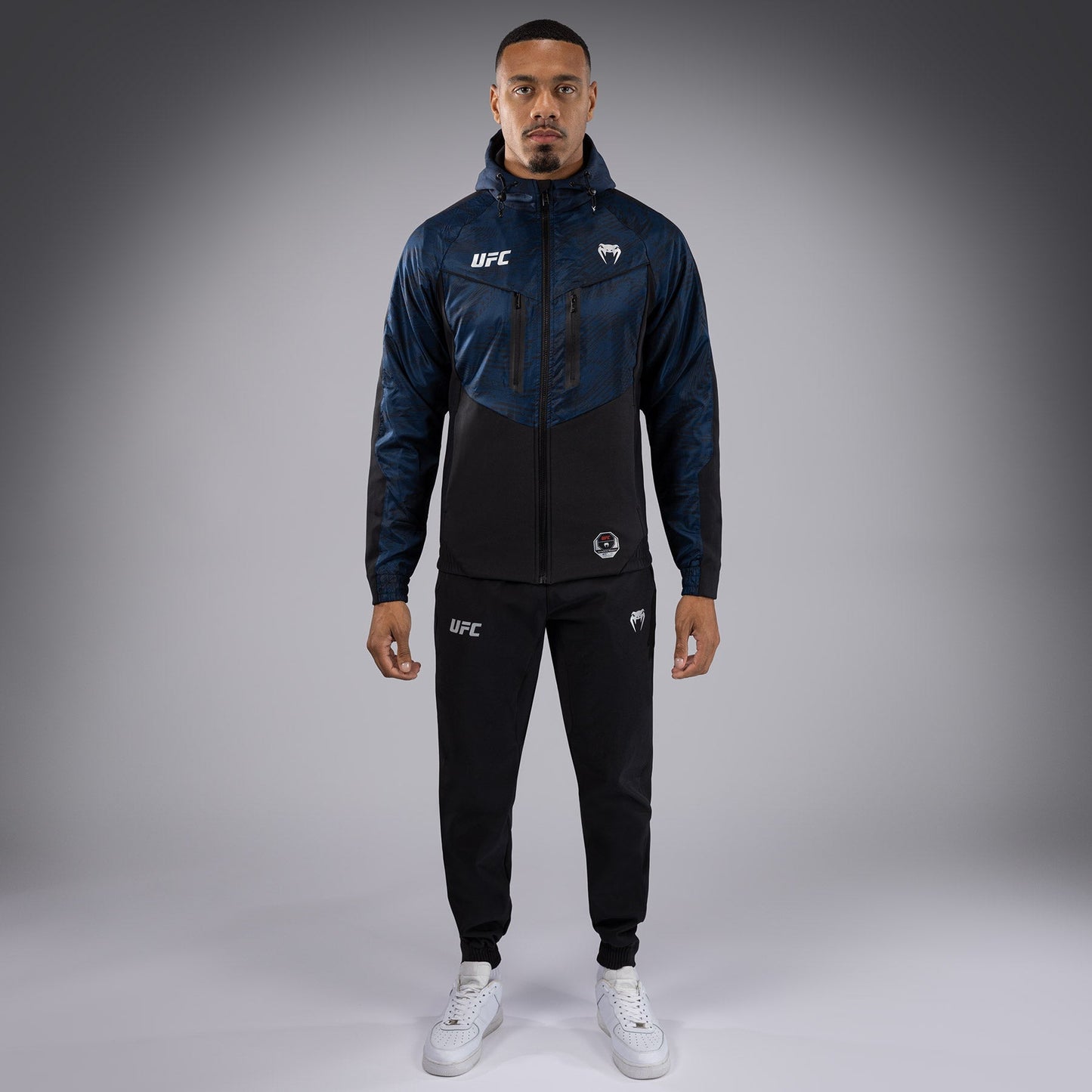 UFC Fusion by Venum Fight Week Men’s Zip Hoodie - Oceanic Blue