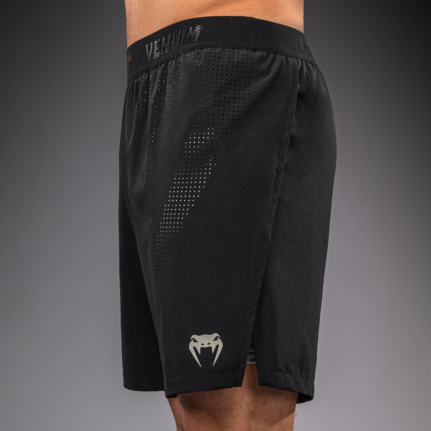 Venum Lazer Hybrid Training Shorts - Black/Grey