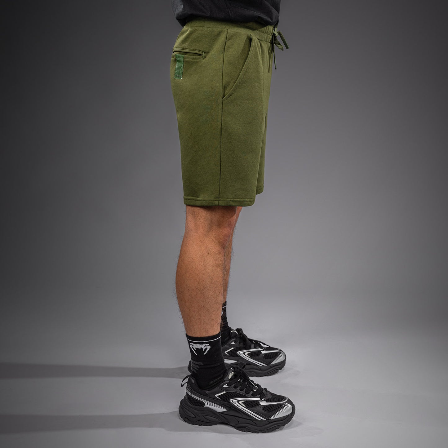 Venum Classic Fleece Cotton Shorts - Khaki  product-type_Cotton Shorts Venum