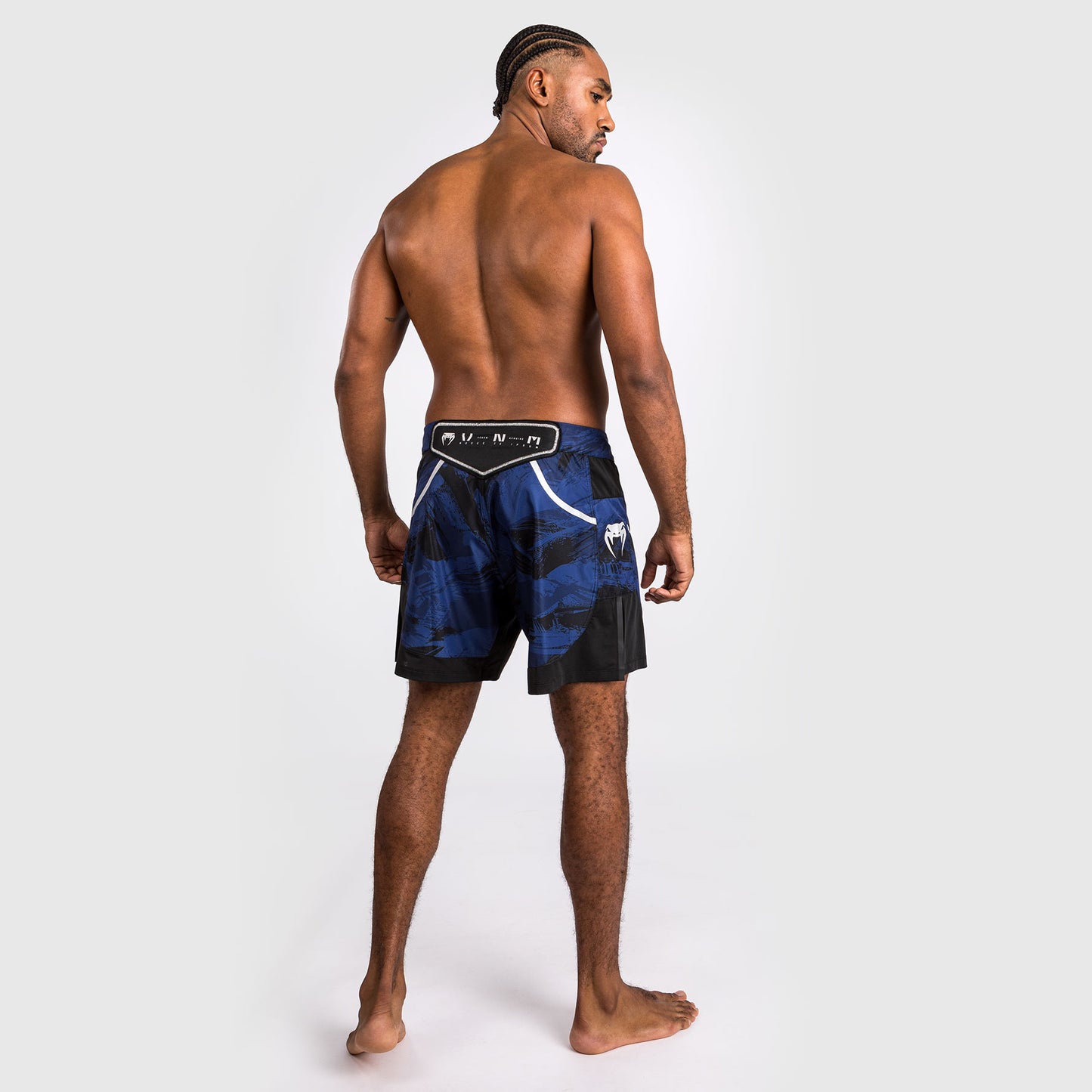 Venum Electron 3.0 Fight Shorts - Navy Blue
