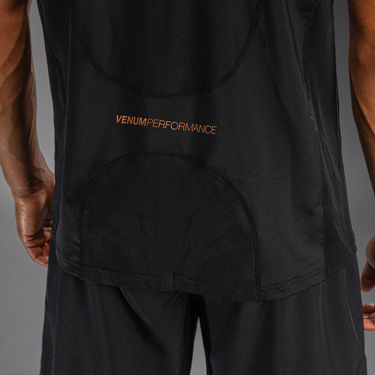 Venum G-Fit Revolution Dry Tech T-Shirt - Black/Copper  product-type_Dry Tech T-Shirts Venum