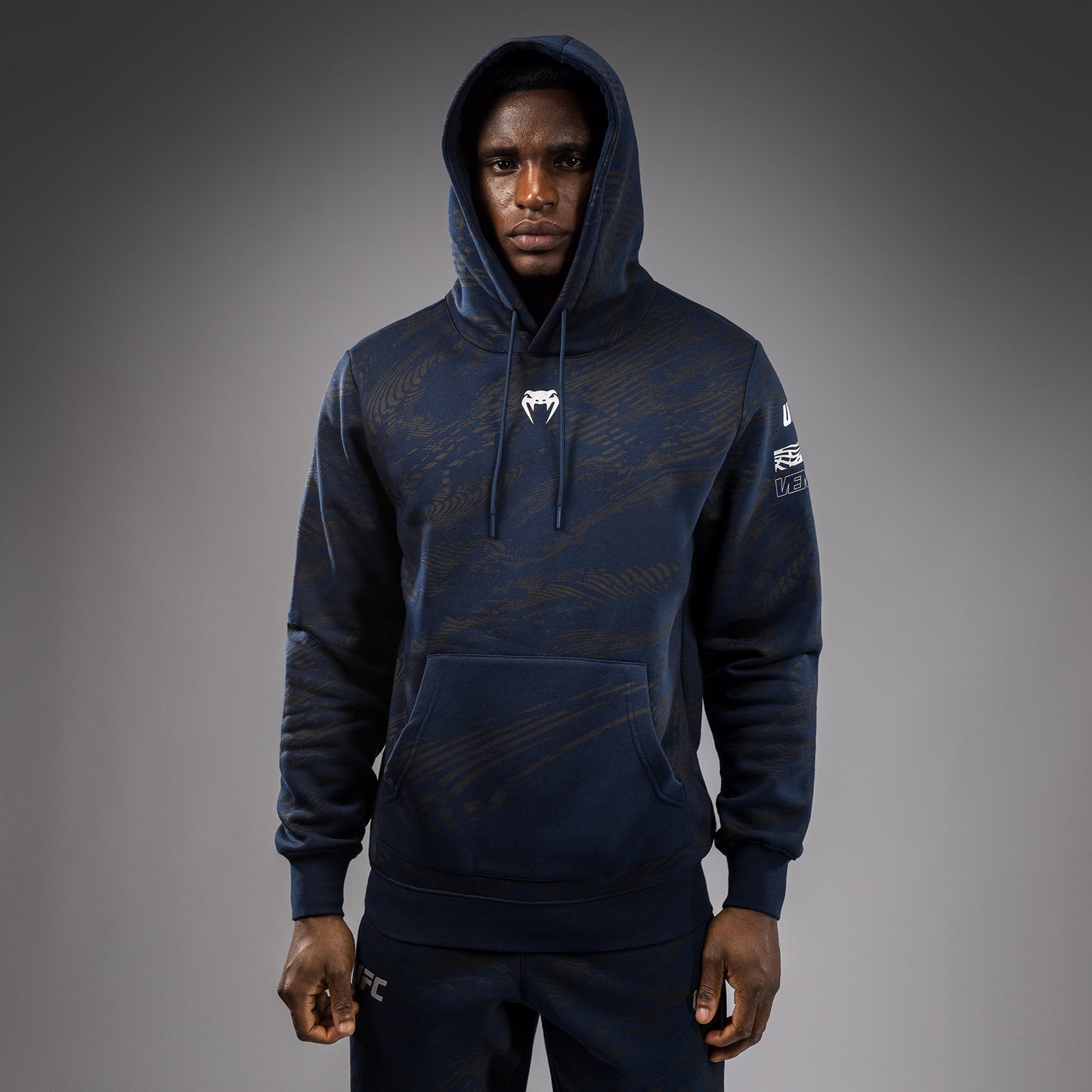 UFC Fusion by Venum Fight Week Men’s Pullover Hoodie - Oceanic Blue
