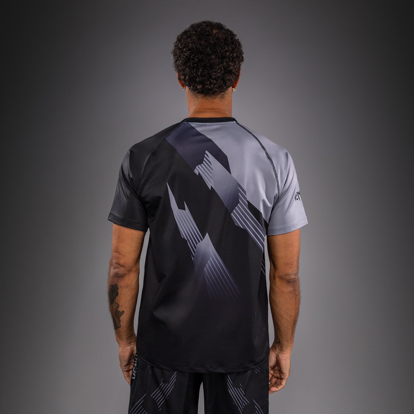 Venum No-Gi 6.0 Dry Tech T-Shirt - Black/Grey  product-type_Dry Tech T-Shirts Venum