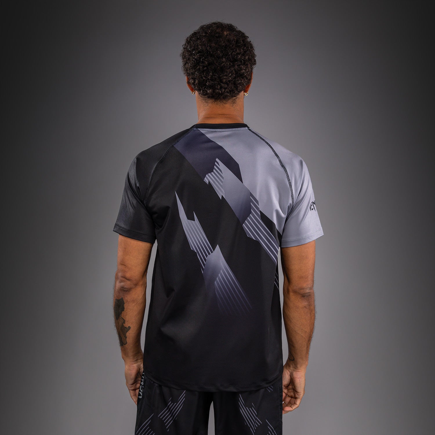 Venum No-Gi 6.0 Dry Tech T-Shirt - Black/Grey  product-type_Dry Tech T-Shirts Venum