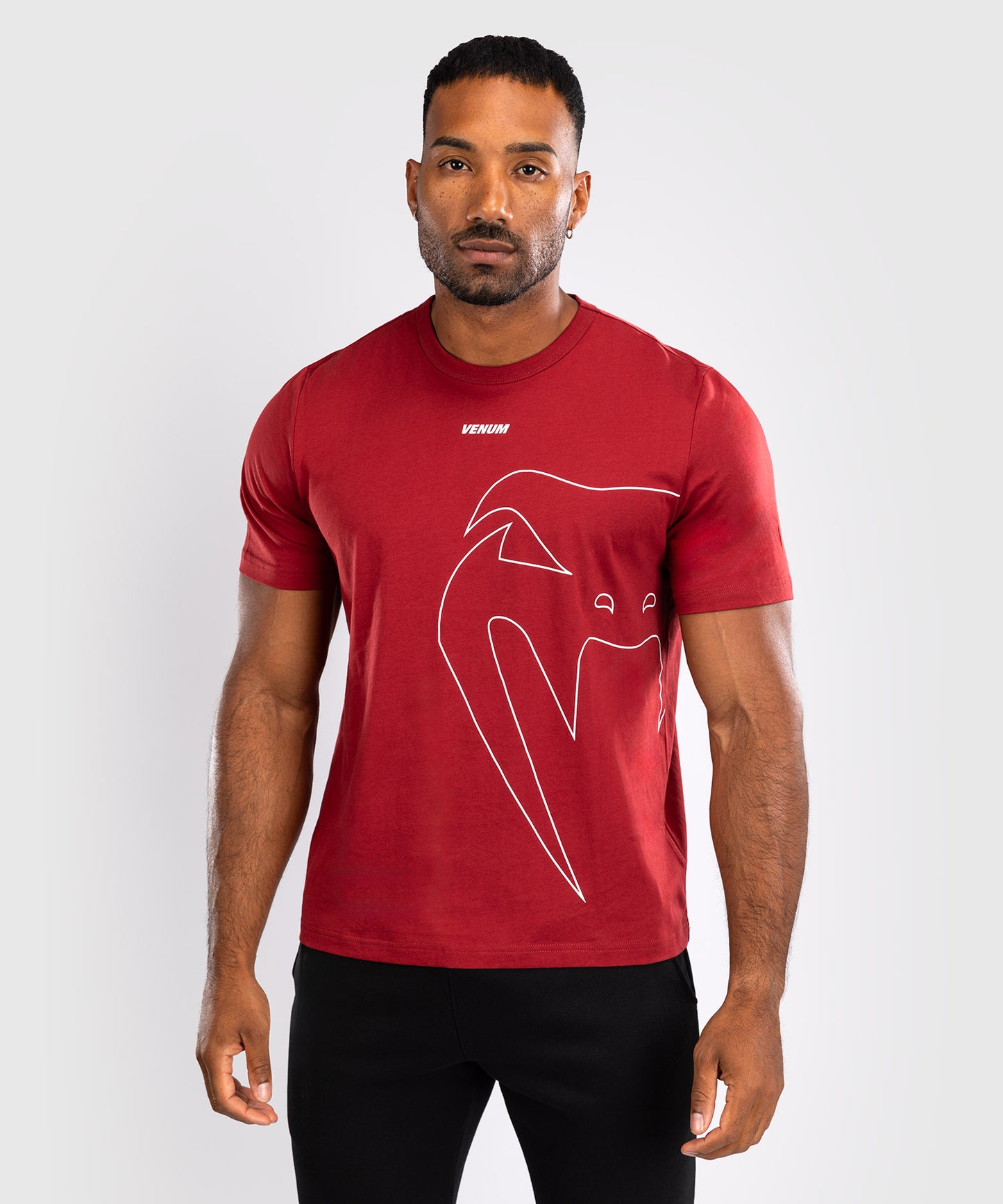 Venum Giant Connect T-Shirt - Red Carmin