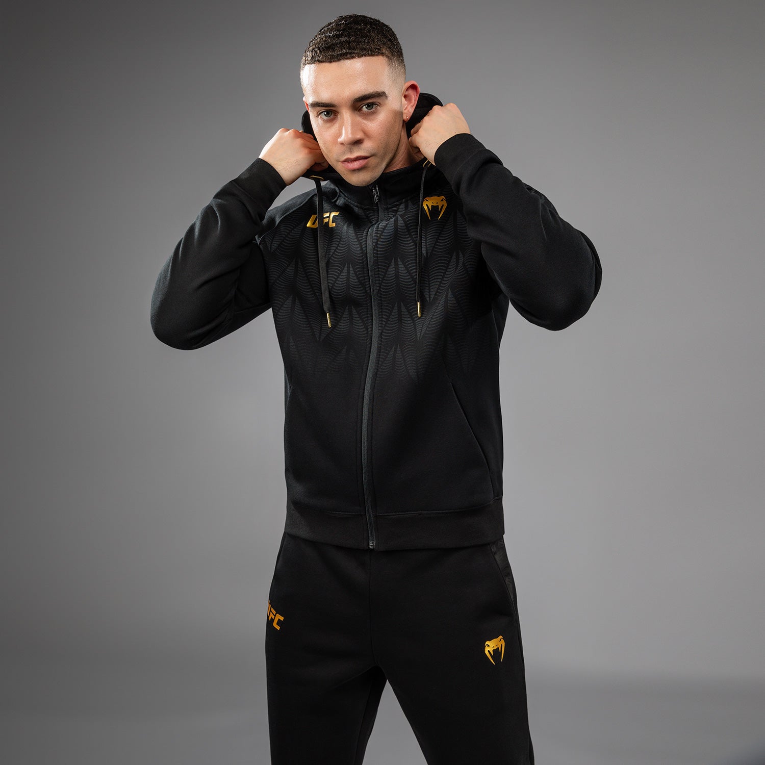UFC VENUM UFC チャンピオンジャージ Men's UFC Zenith by Venum Replica Champion Zip Hoodie - Venum