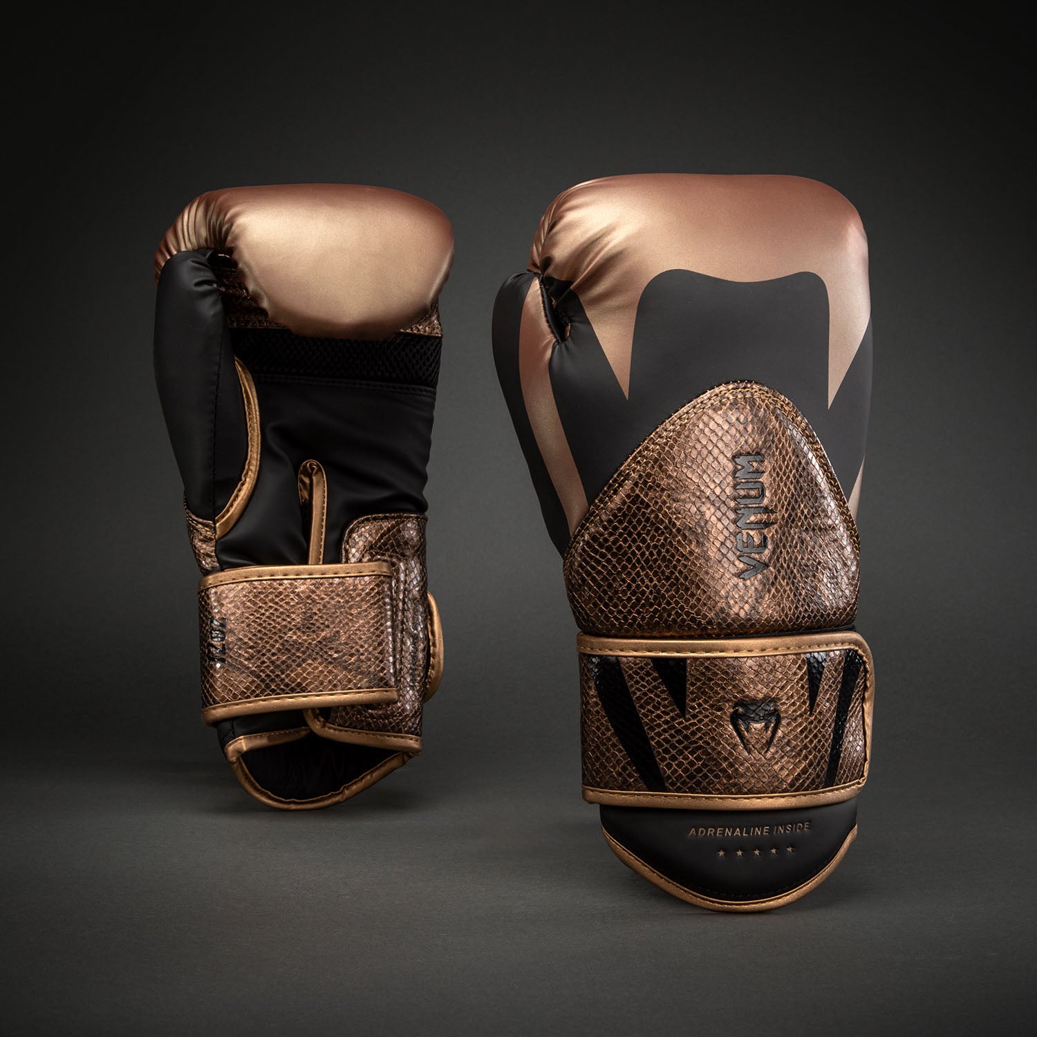 Venum Challenger 4.0 Scales Boxing Gloves - Brown/ Black - Venum