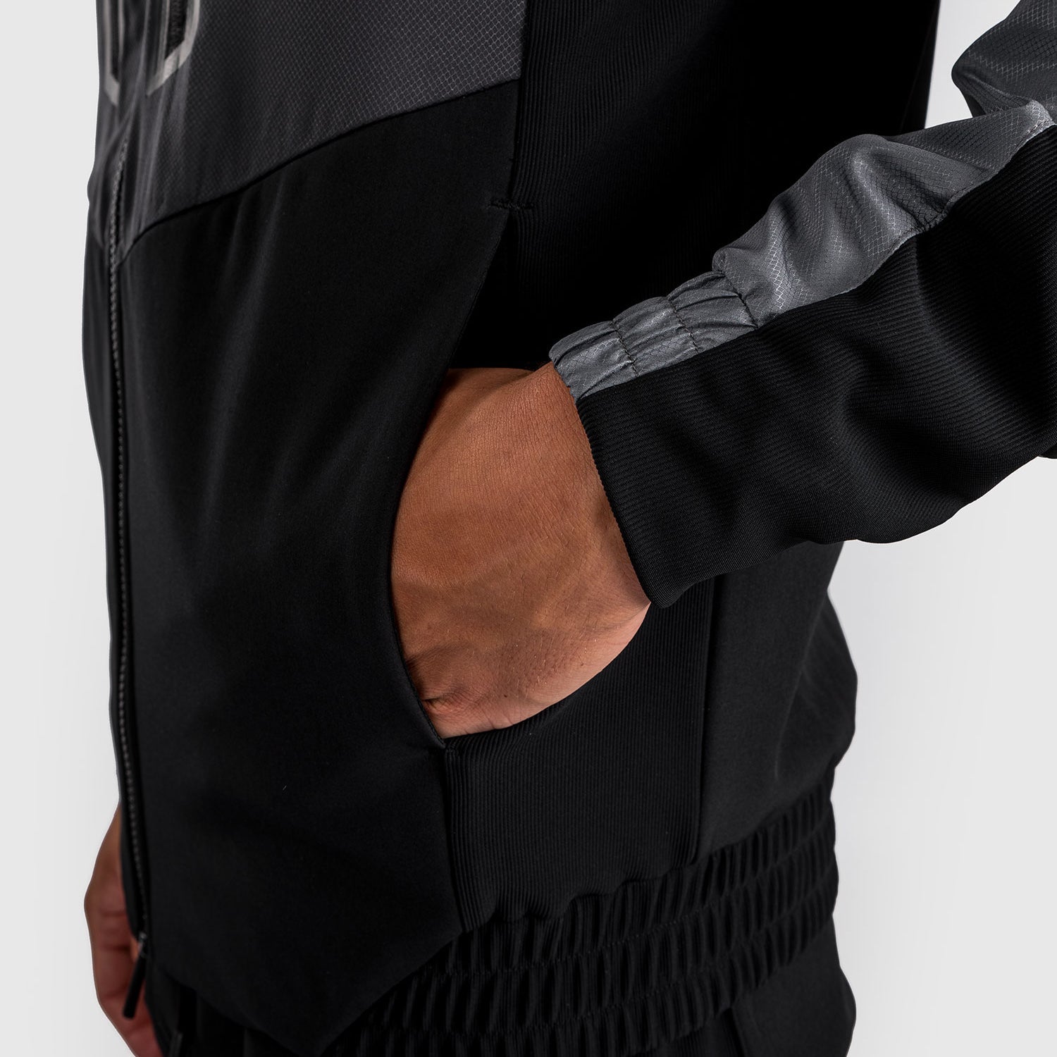 Venum Laser 3.0 Track Jacket - Black/Grey - Venum
