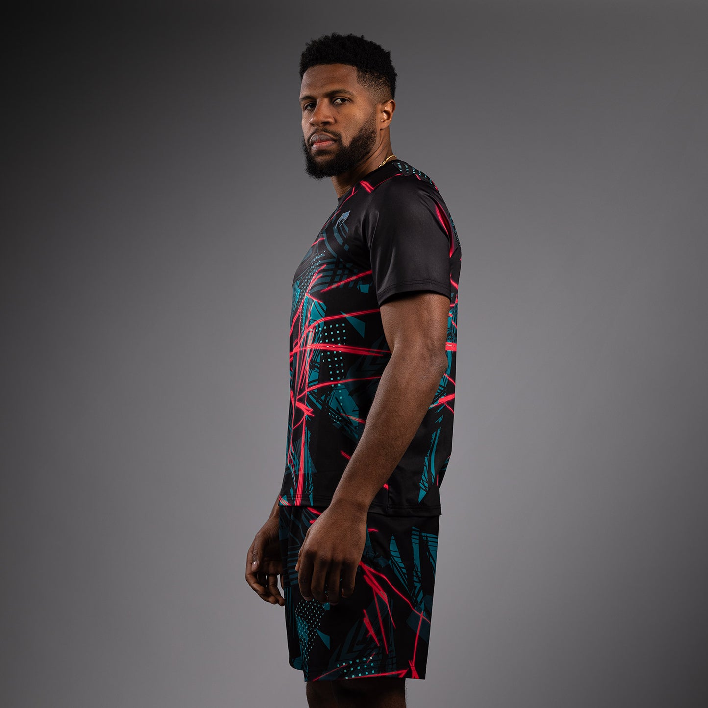 UFC Fusion By Venum Miami Edition Fight Week Men’s Dry-Tech T-Shirt - Black