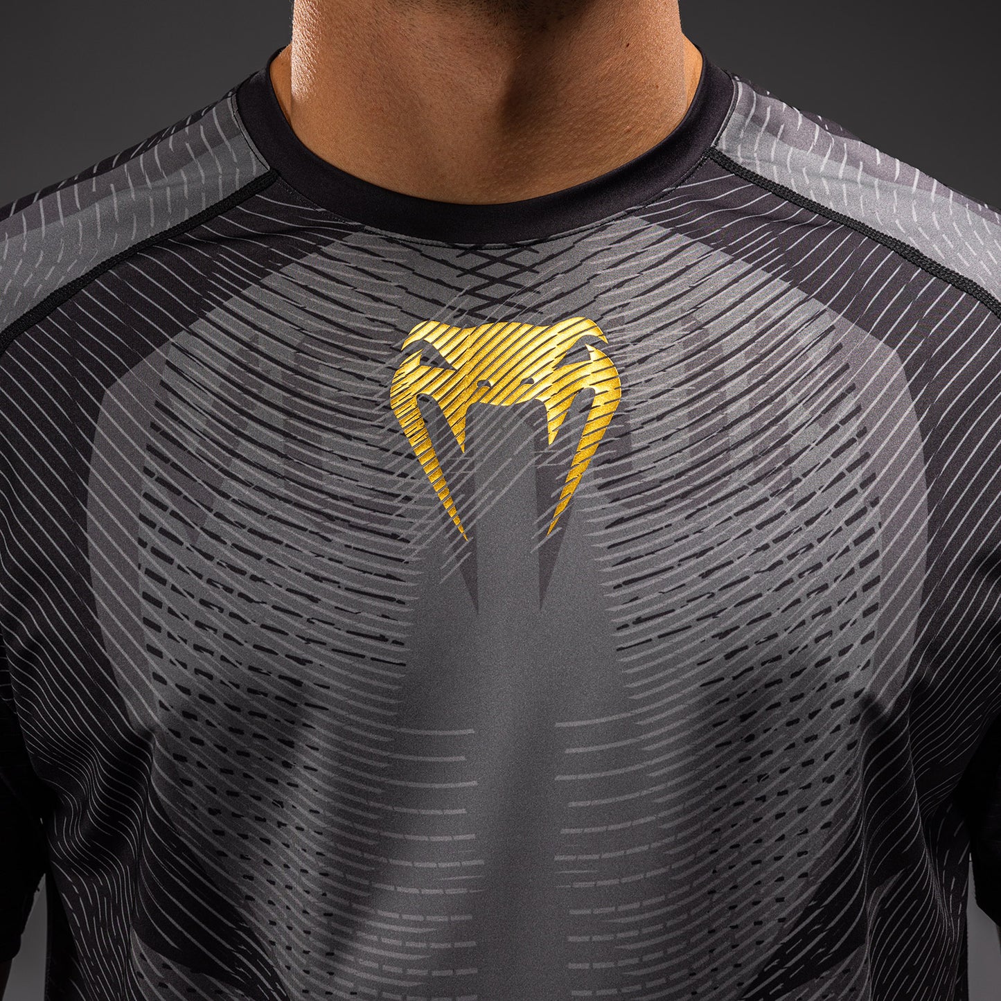 Venum Galactic 3.0 Dry Tech T-Shirt - Black/Gold  product-type_Dry Tech T-Shirts Venum