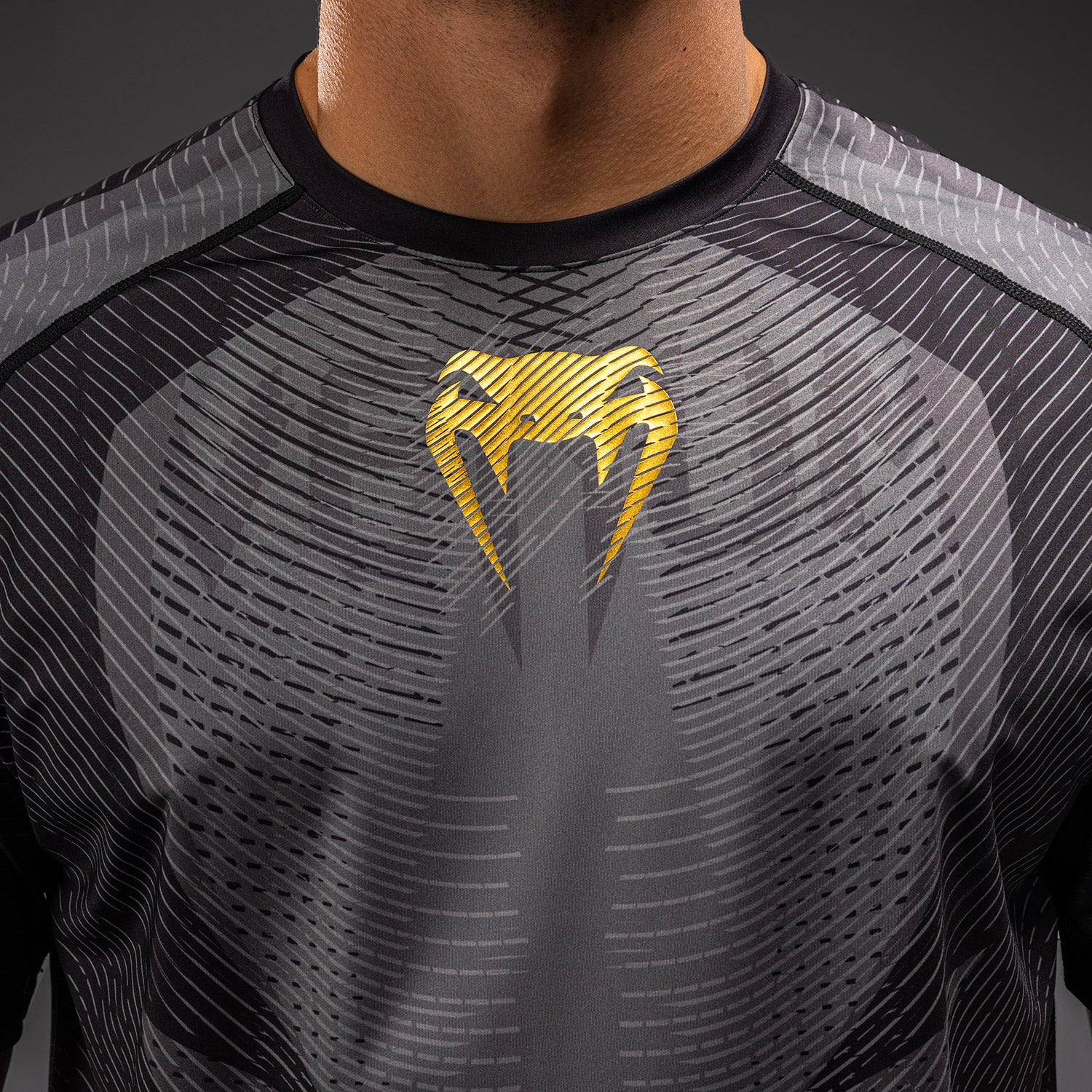 Venum Galactic 3.0 Dry Tech T-Shirt - Black/Gold  product-type_Dry Tech T-Shirts Venum