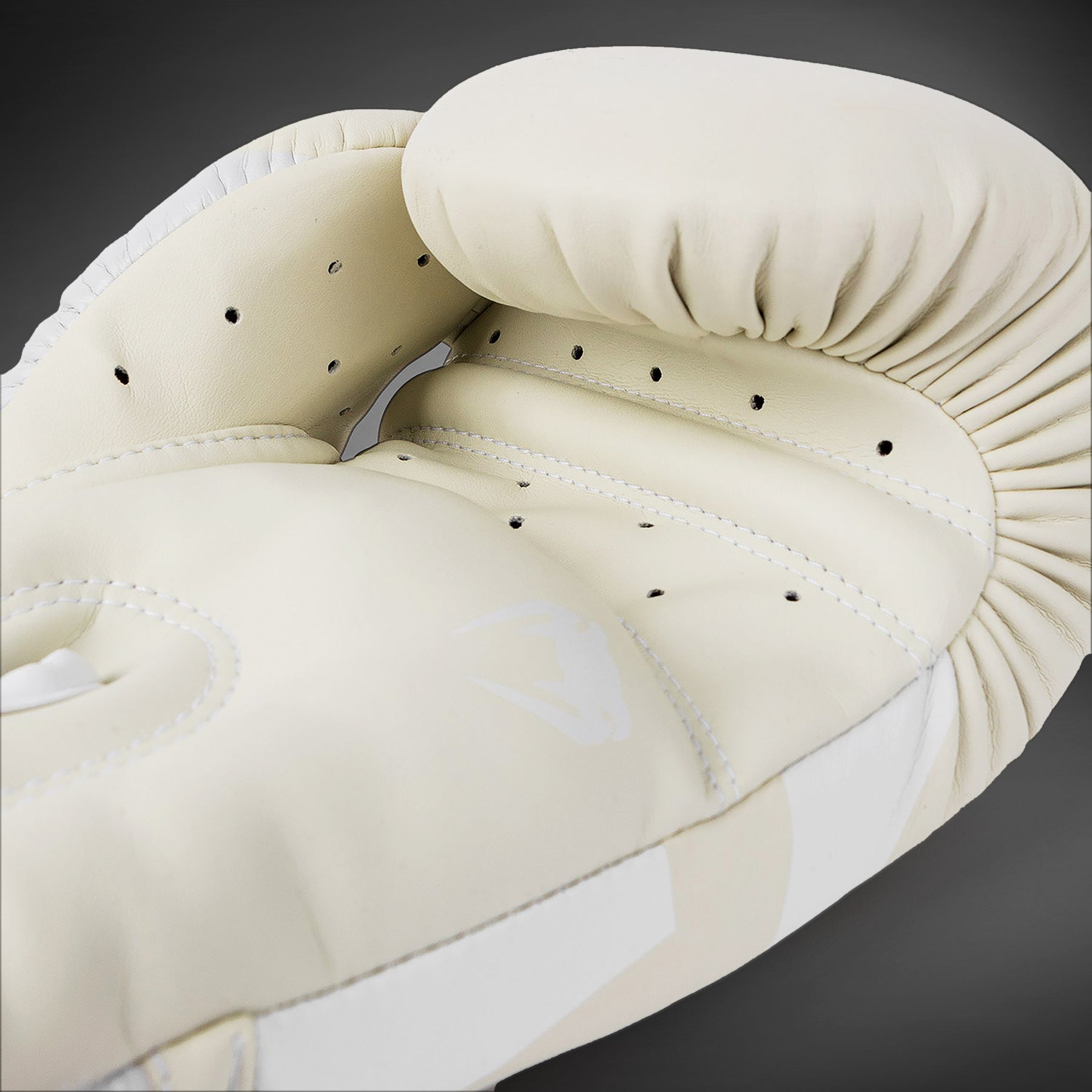 Venum Elite Boxing Gloves - White/Ivory - Venum