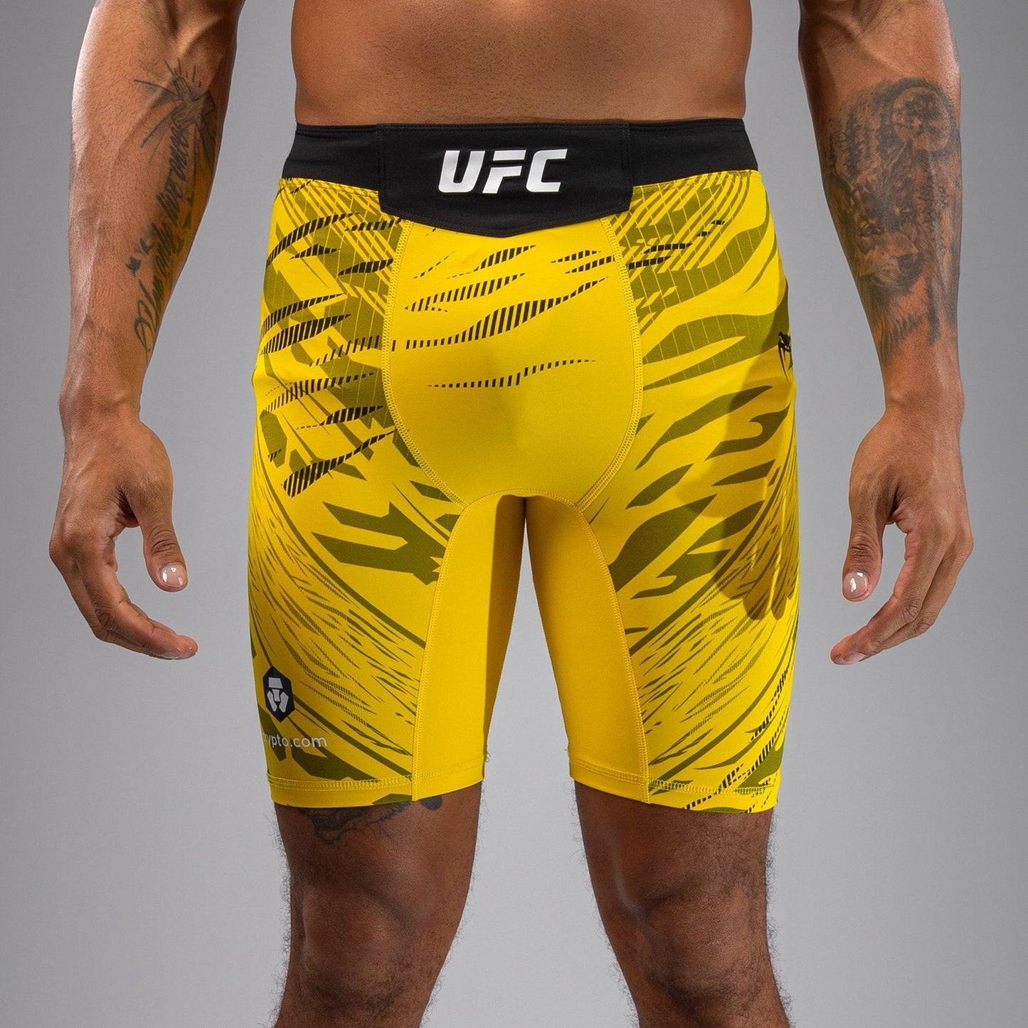 UFC Fusion by Venum Personalized Authentic Fight Night Men’s Vale Tudo Short - Yellow