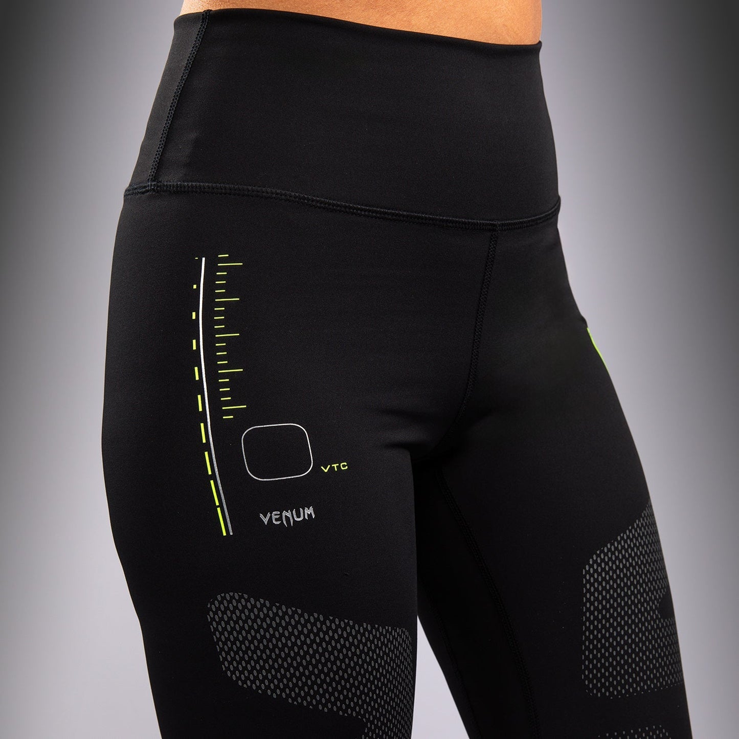 Venum Training Camp 4.0 Legging - Black/Neon Green