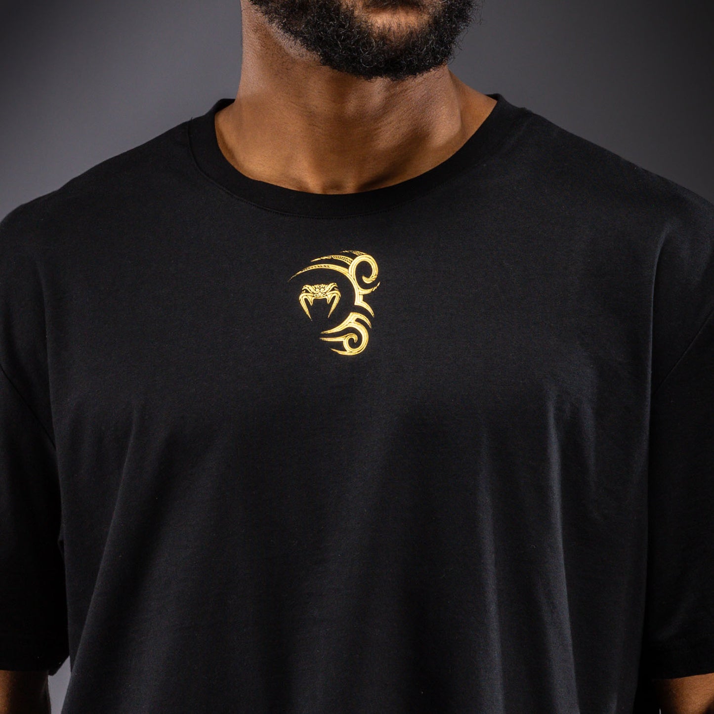 Venum x Mike Tyson Tiger T-Shirt - Black/Gold