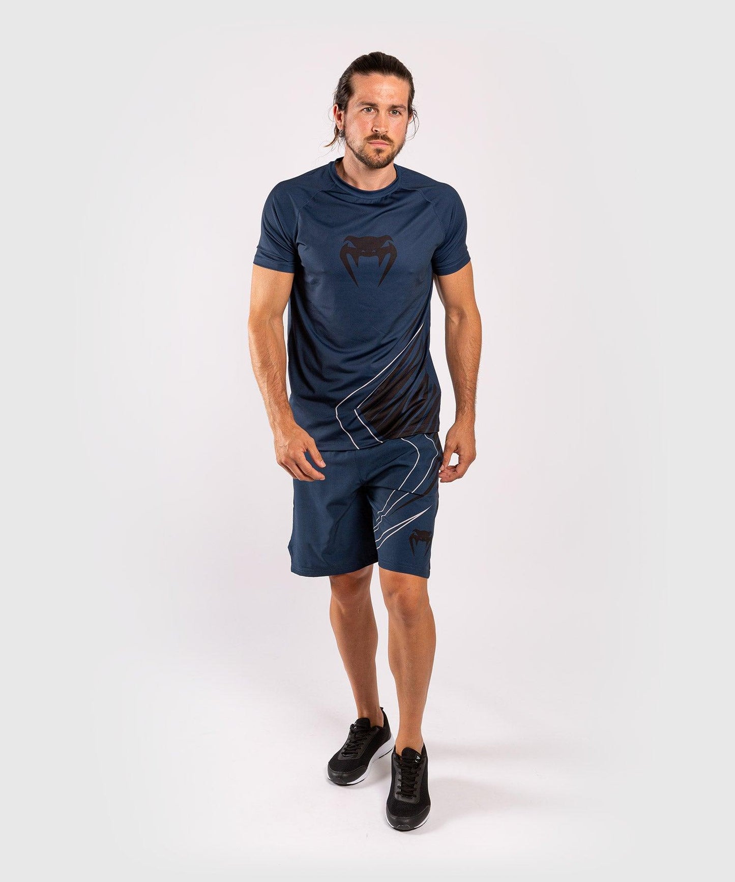 Venum Contender 5.0 Dry-Tech T-shirt - Navy/Sand Picture 10