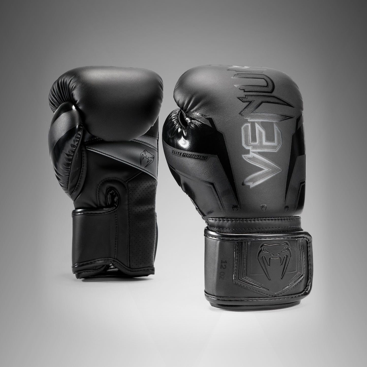 Boxing Gloves Elite Evo Venum - Black/Black