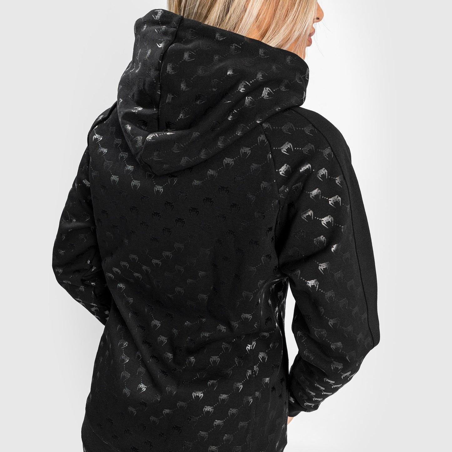 Venum Monogram Hoodie - Black/Pink Gold