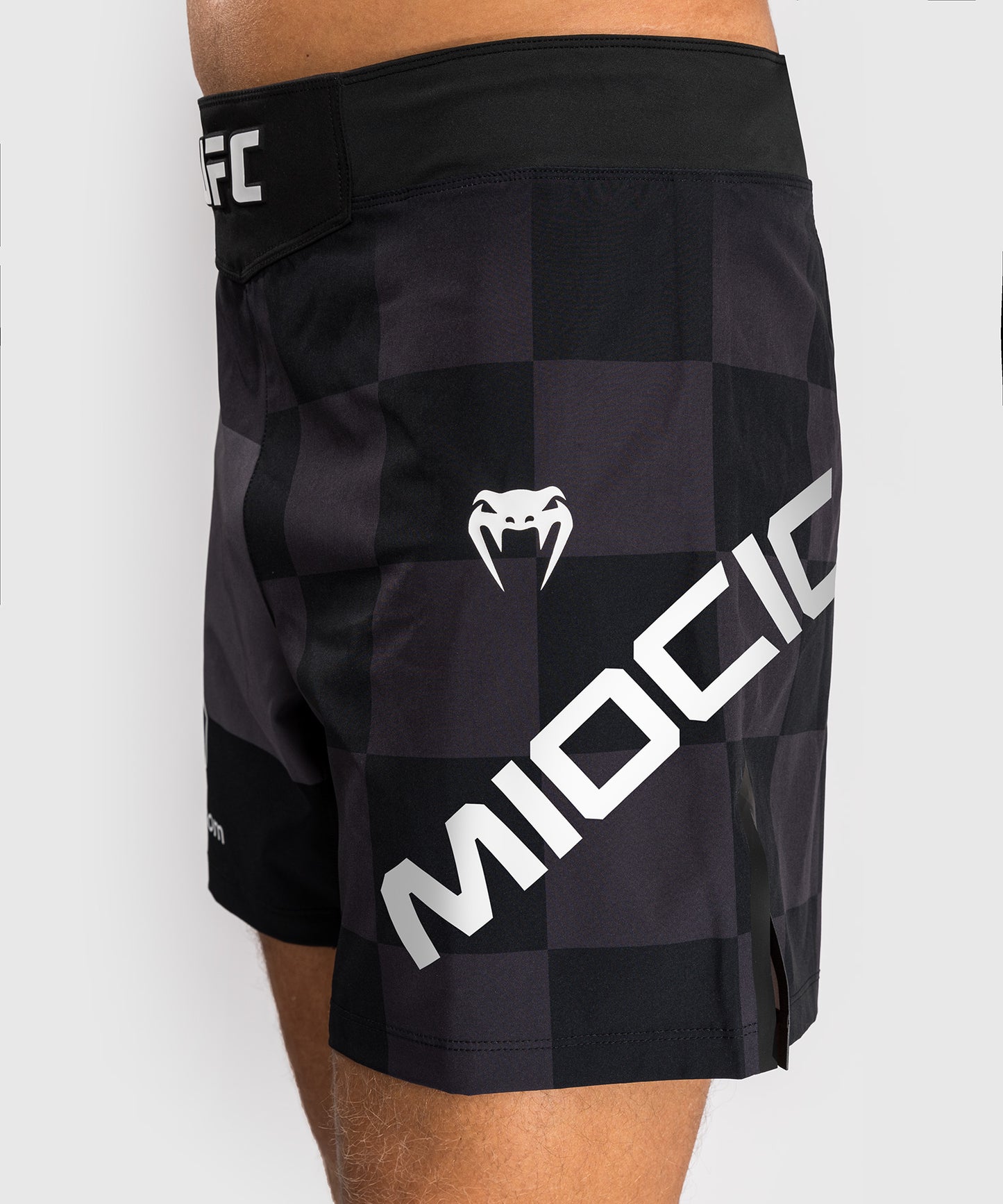 Men's UFC Unrivaled by Venum Black Stipe Miocic Short Fit Fight Short