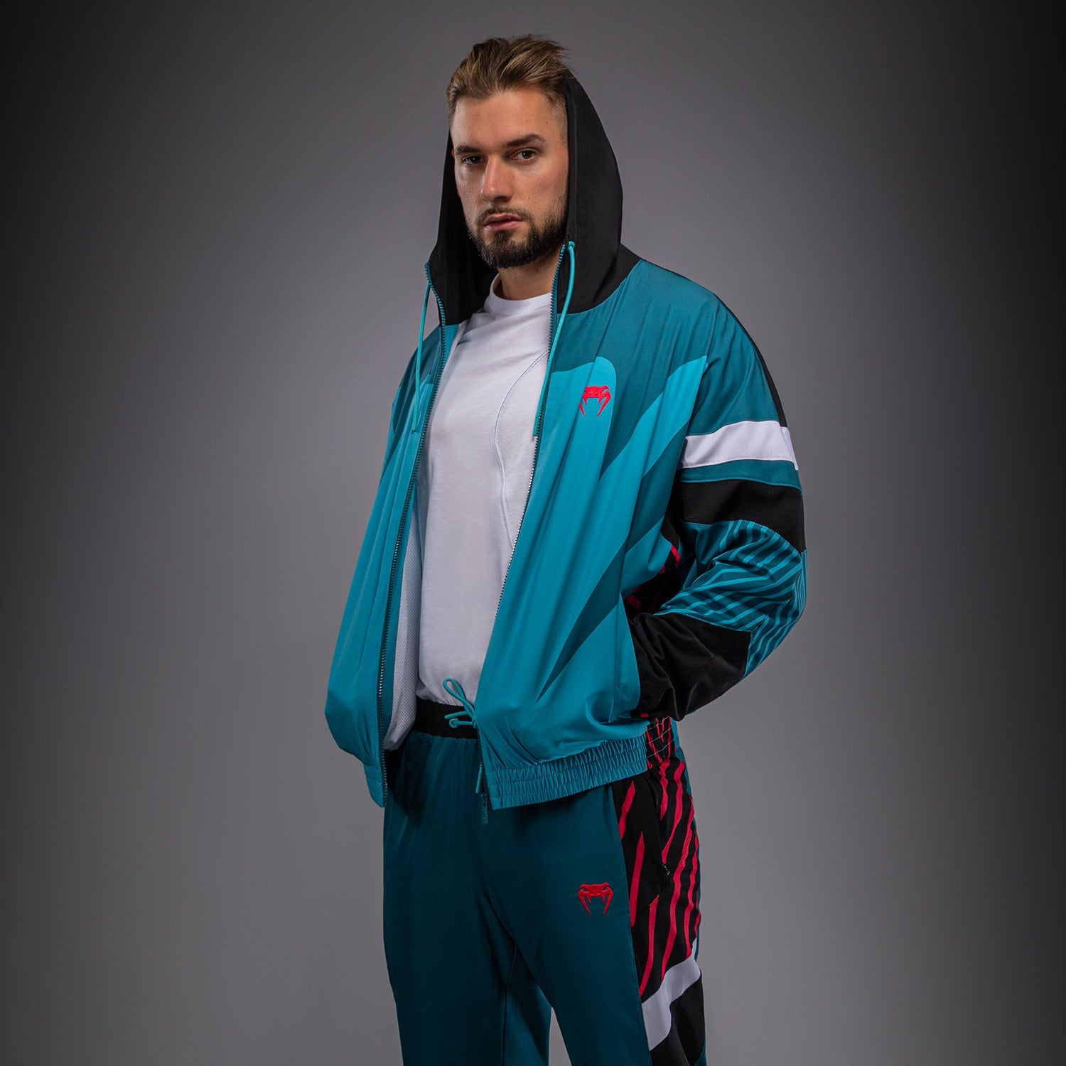 Venum Attack 90 Track Jacket - Miami Blue - Venum product