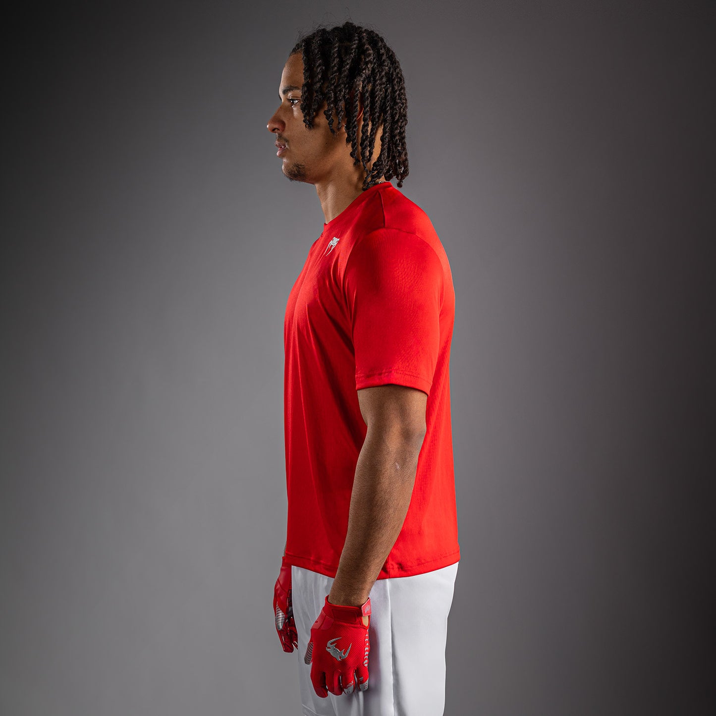 Venum Lineup Performance Short Sleeve T-Shirt - Red/White