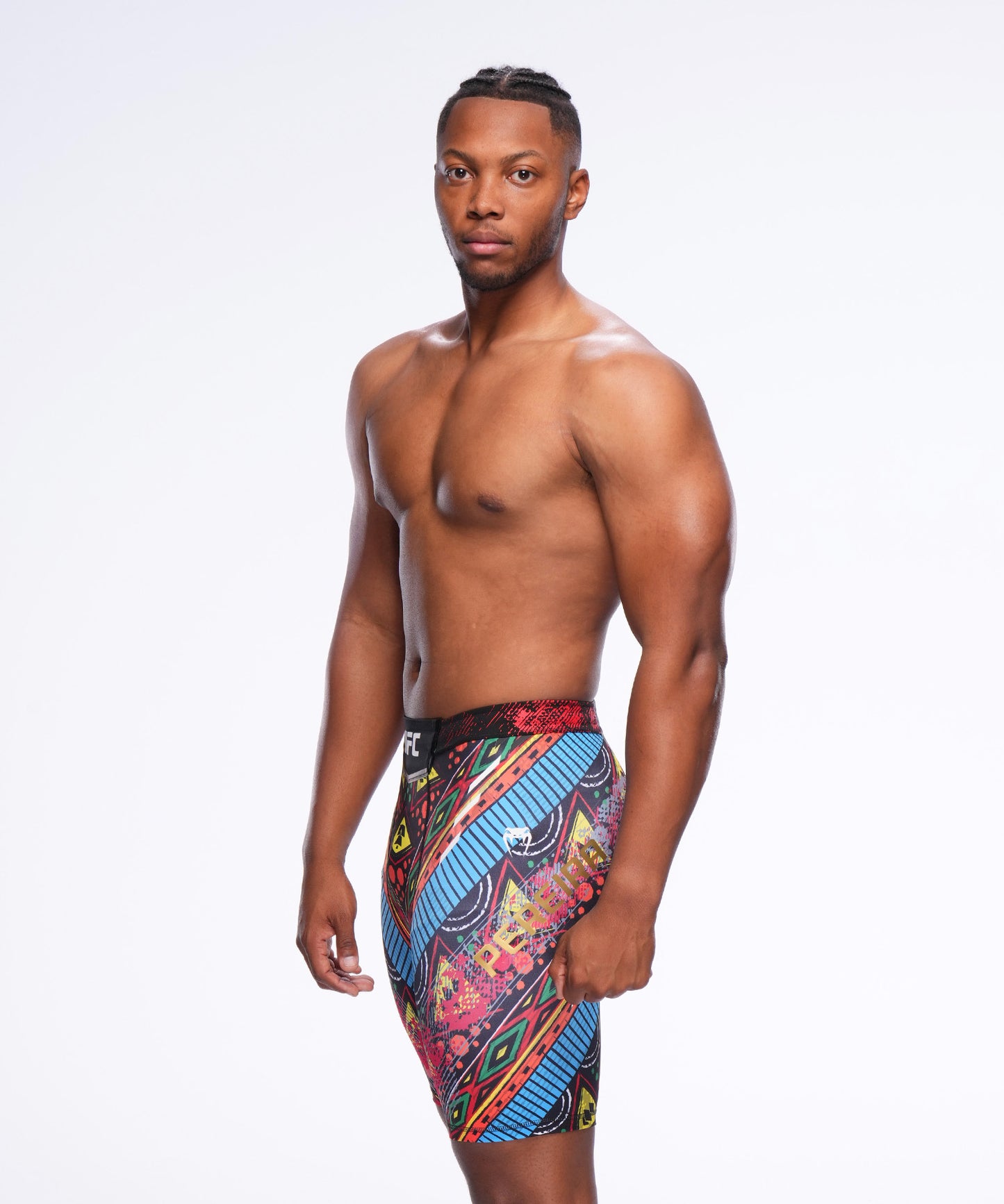Men’s UFC Adrenaline Unrivaled by Venum Red Alex Pereira Vale Tudo Short