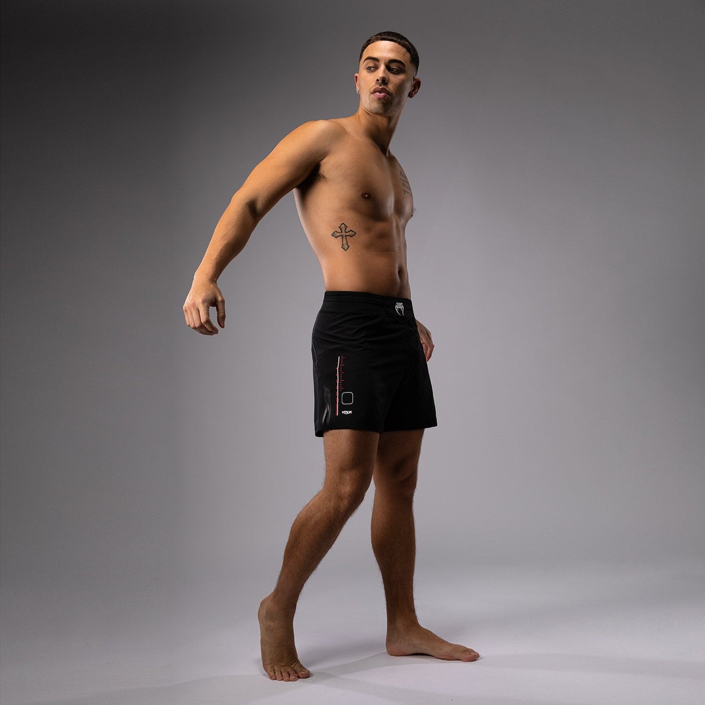 Venum Tactical XT Fightshorts - Black/Fire Red