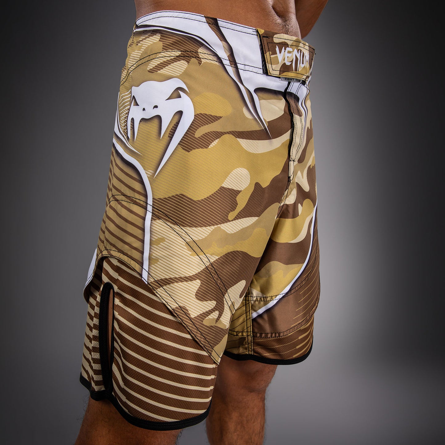 Venum Camo Hero Fight Shorts - Light Beige/Brown  product-type_MMA Shorts Venum