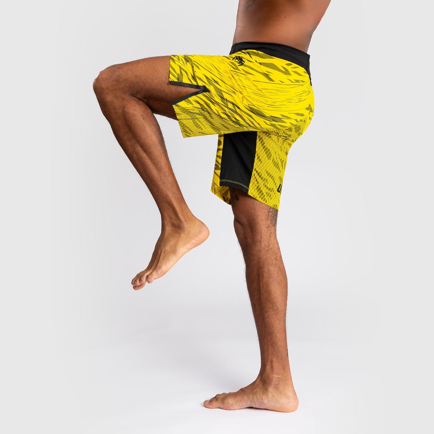 UFC Fusion by Venum Personalized Authentic Fight Night Men's Fight Short - Long Fit - Yellow
