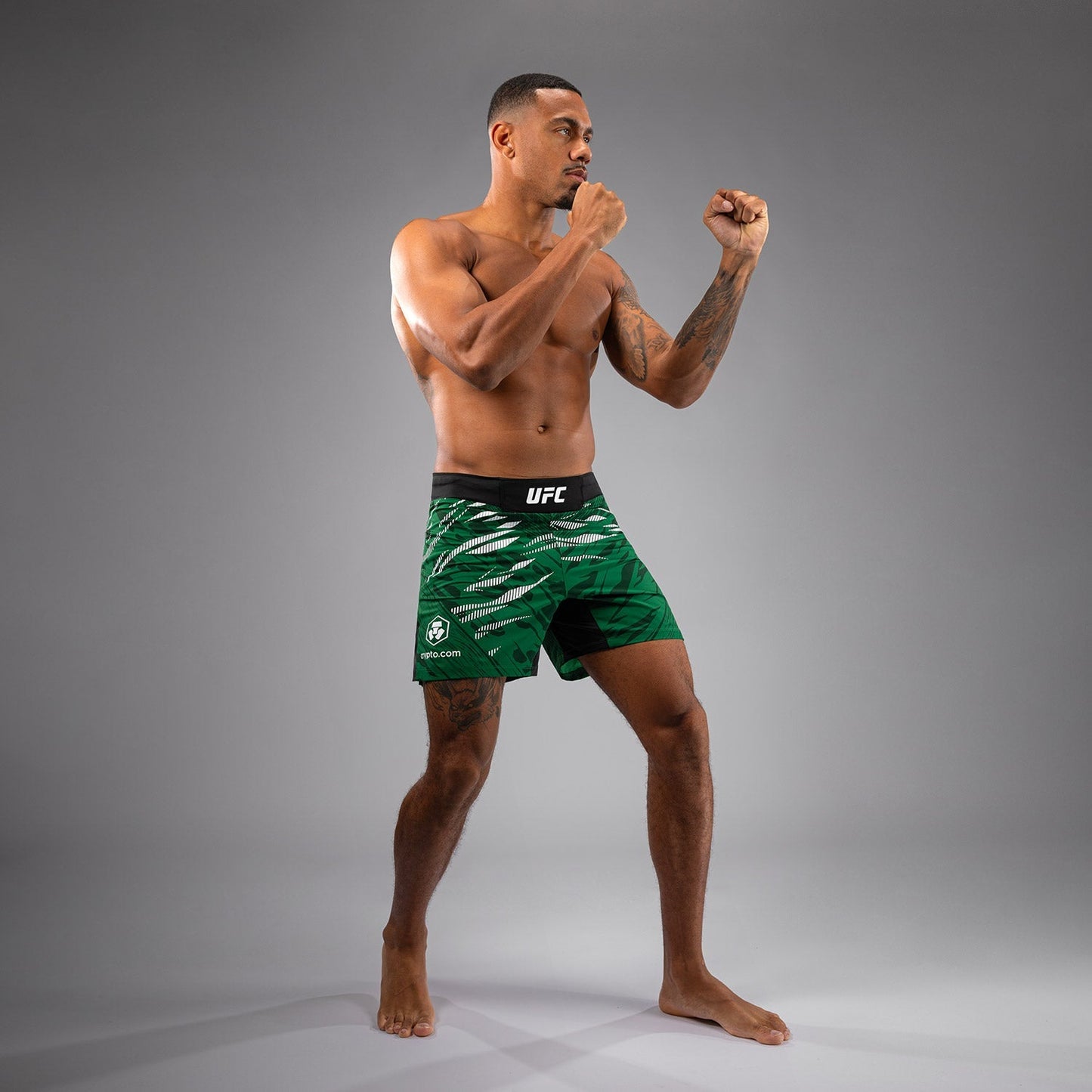 UFC Fusion by Venum Authentic Fight Night Men’s Fight Short - Short Fit - Green