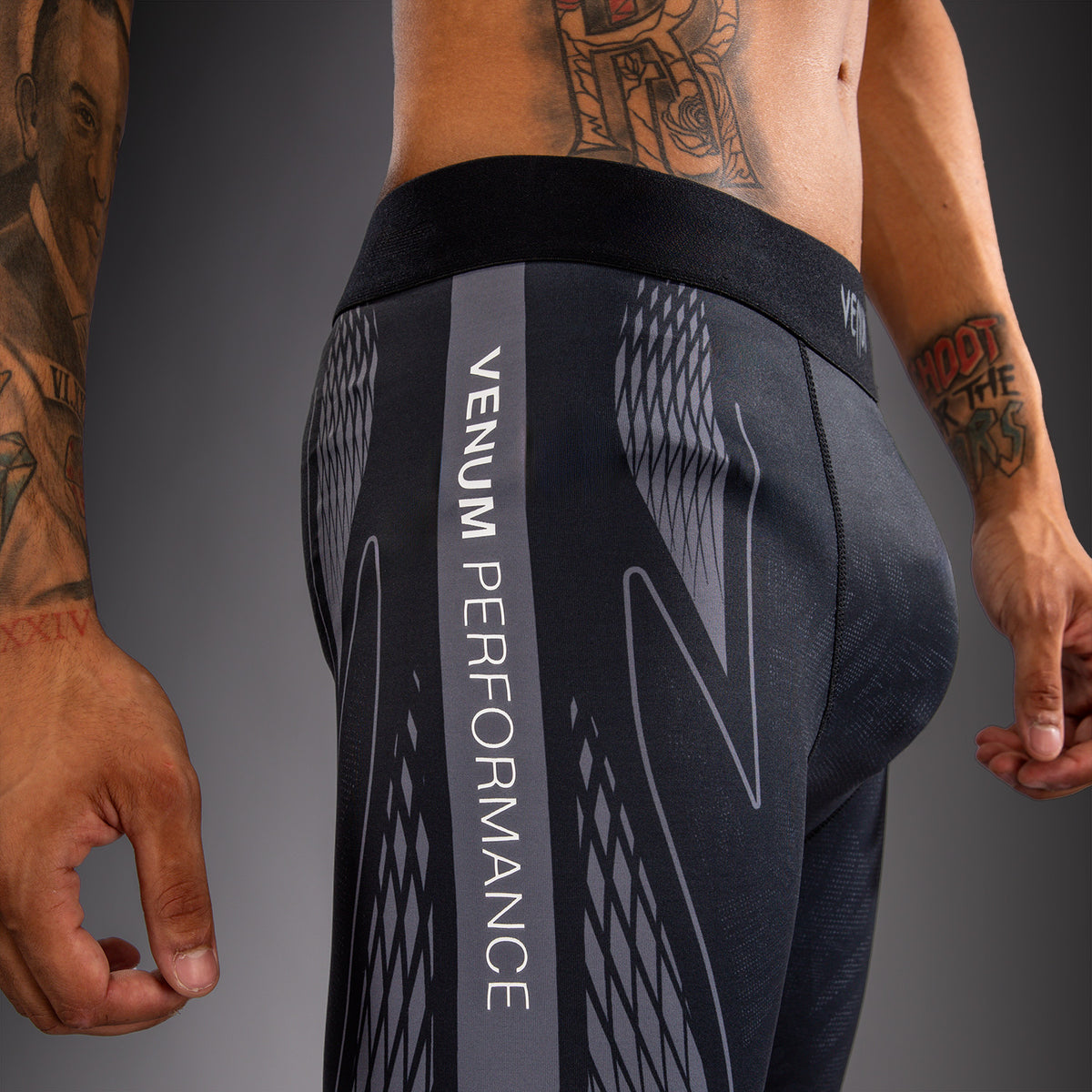 Venum Amazonia Reborn Vale Tudo Shorts - Black/Grey