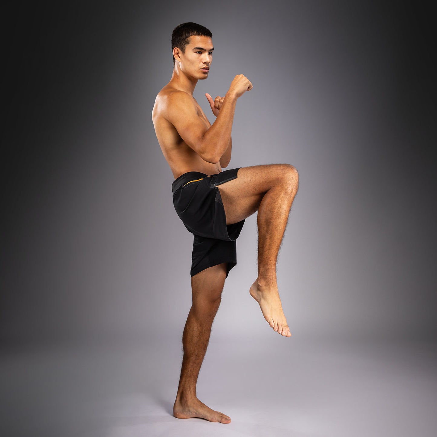Venum G-Core Fight Shorts - Black/Gold  product-type_MMA Shorts Venum